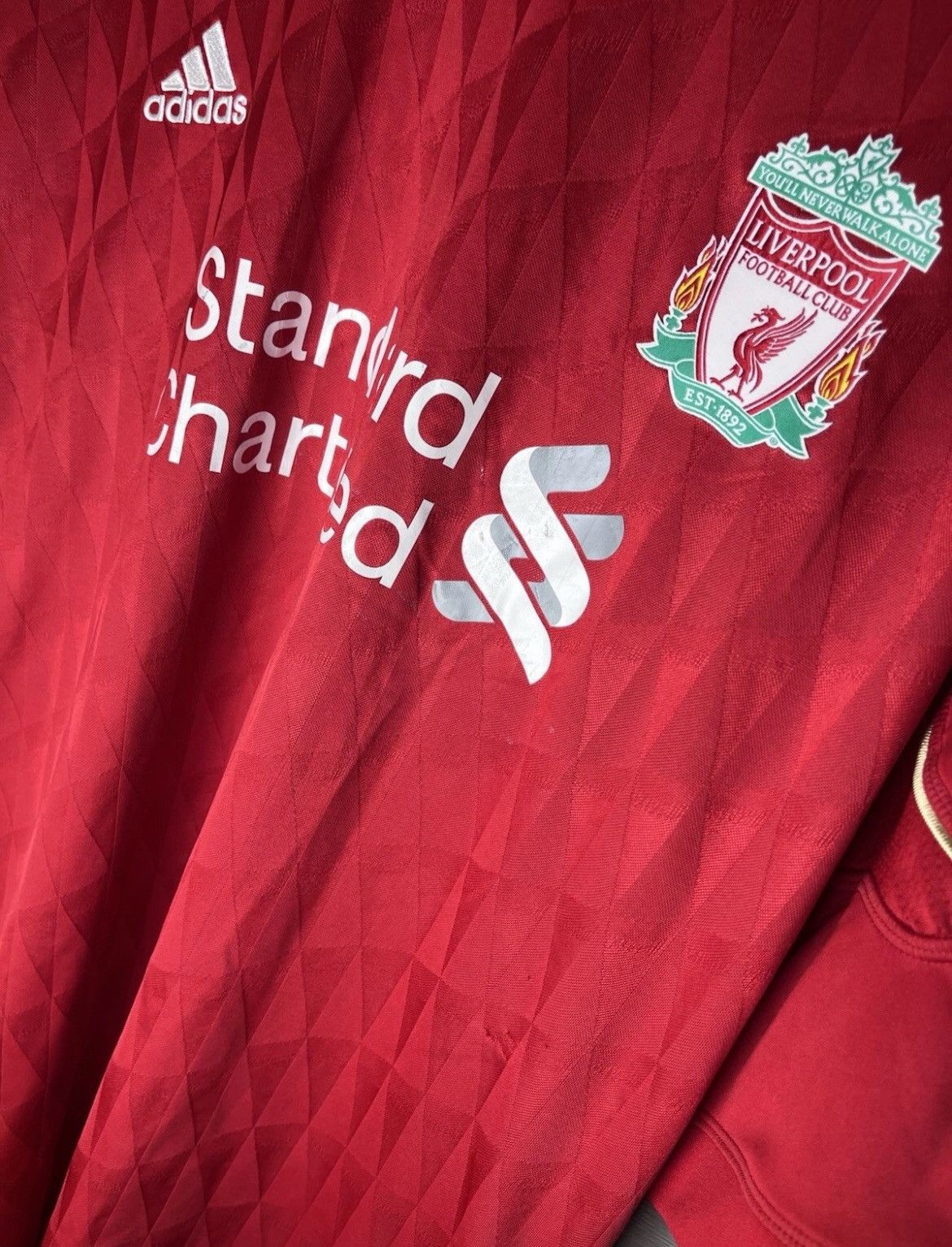 Vintage Vintage soccer jersey Adidas FC Liverpool size 2xl 09/10s Size US XXL / EU 58 / 5 - 2 Thumbnail
