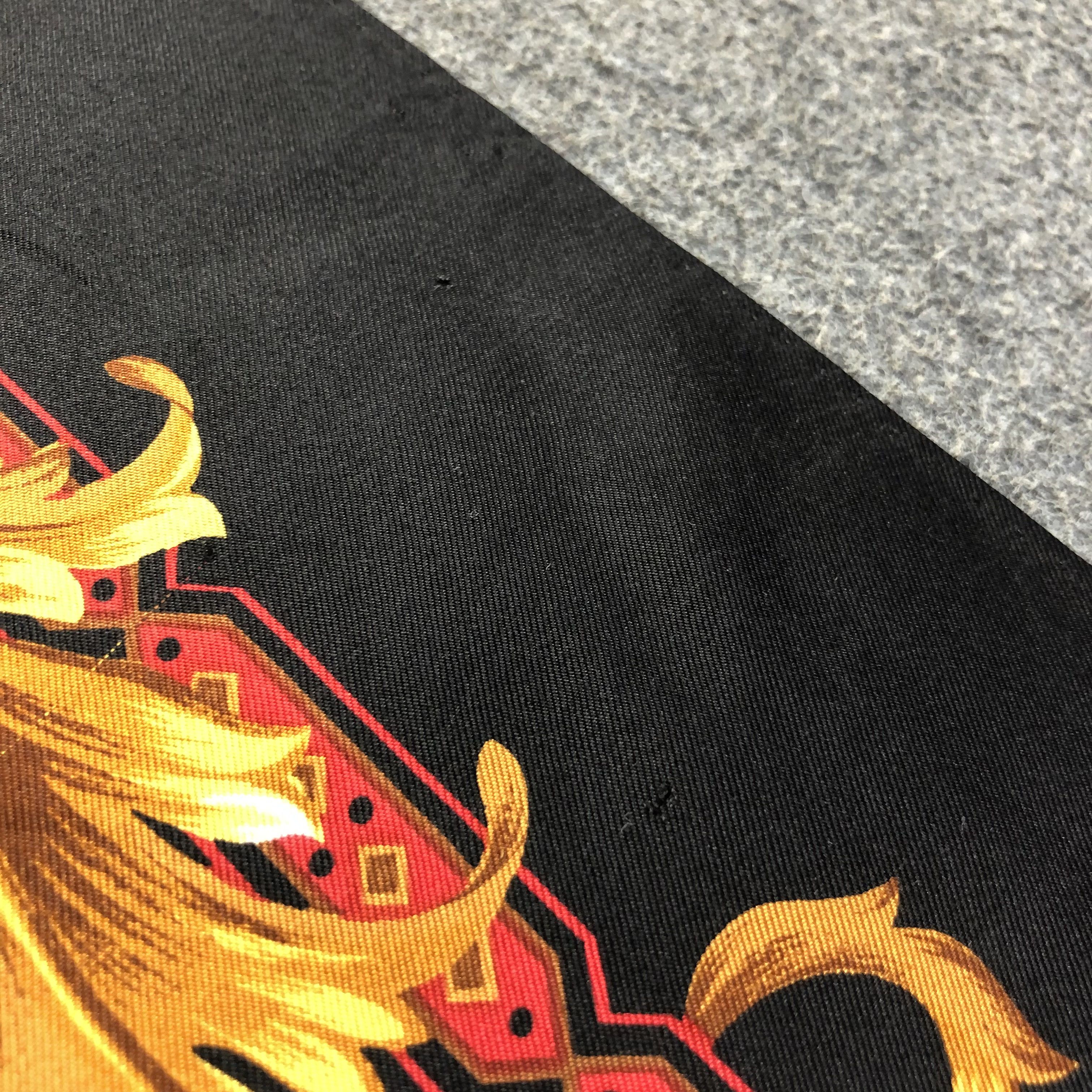 Japanese Brand Luxury Valentino Garavani Baroque Floral Silk Scarf M643 Size ONE SIZE - 12 Thumbnail