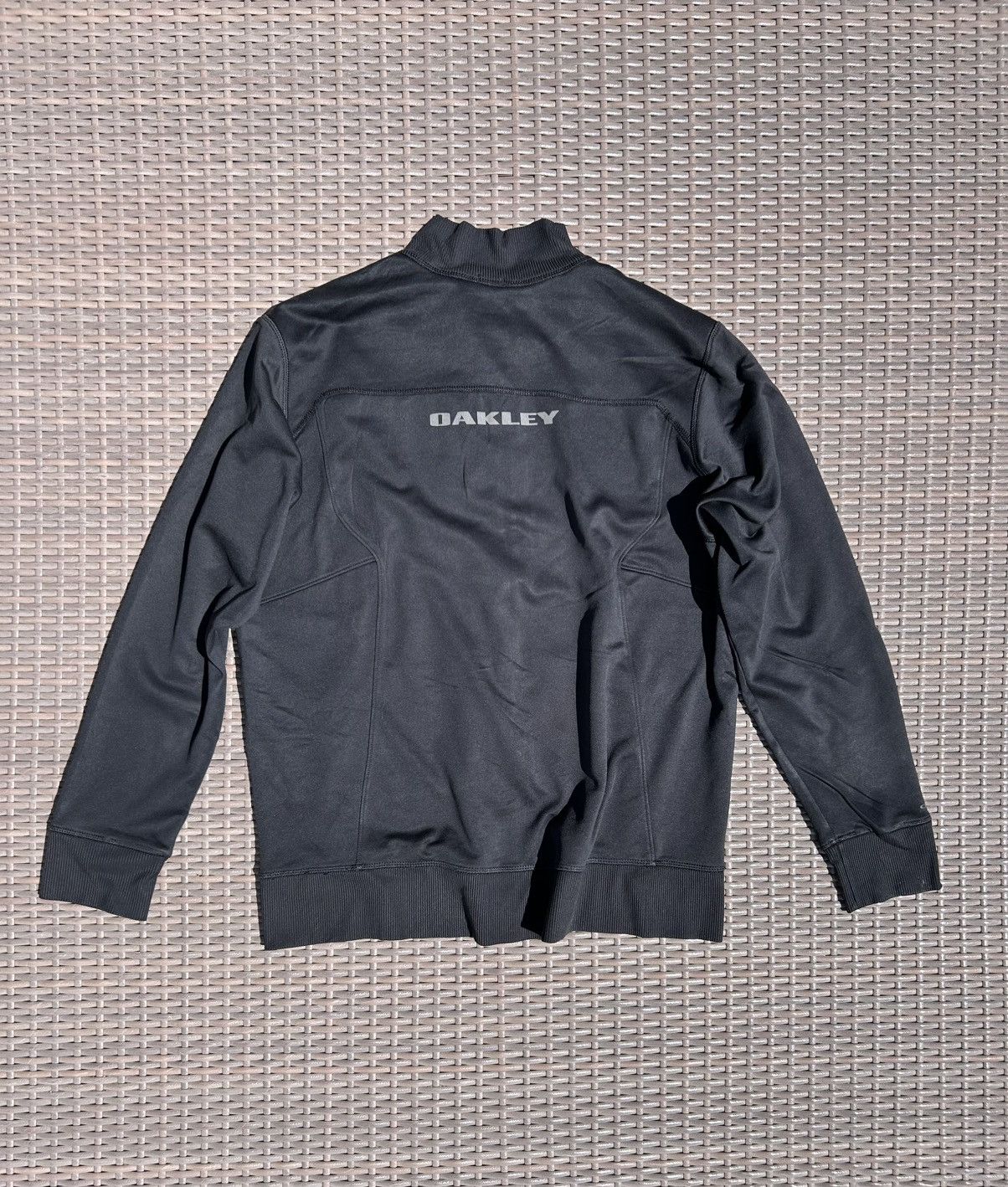 Oakley Oakley Full Zip Track Jacket Black Techwear Y2K Size US L / EU 52-54 / 3 - 2 Thumbnail