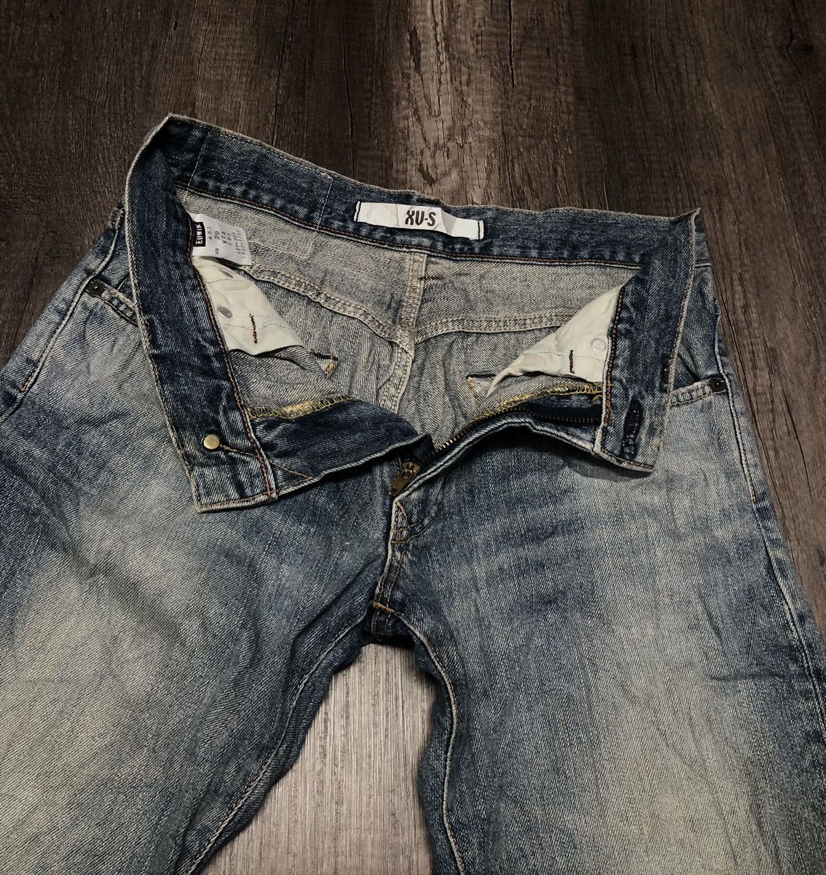 Edwin × Vintage Vintage Edwin XU-S Distressed Denim Size US 30 / EU 46 - 6 Thumbnail