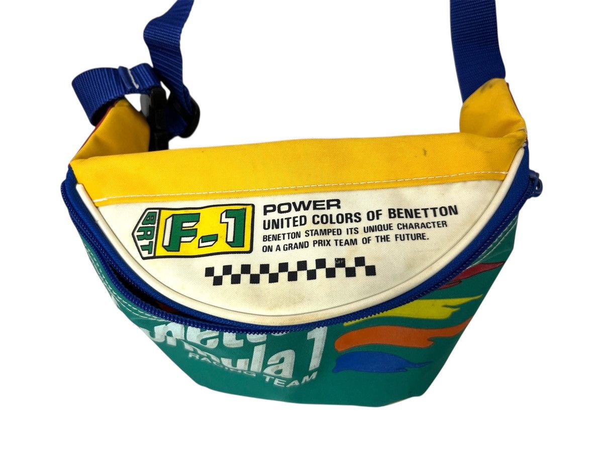 Benetton Vintage Benetton Formula 1 Racing Team Pouch Bag Size ONE SIZE - 12 Thumbnail