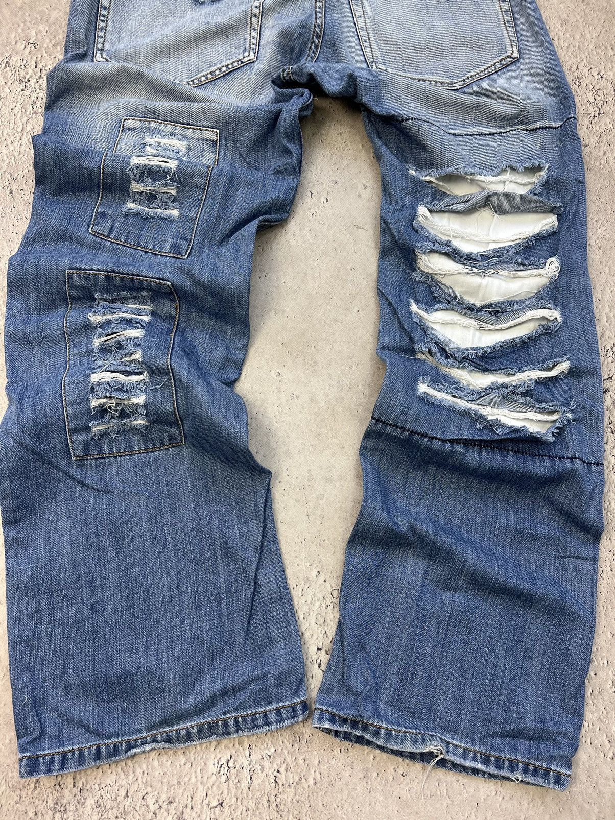 Diesel × Japanese Brand VINTAGE JAPANESE RUSTY FADED DISTRESSED PANTS+belt Size US 36 / EU 52 - 11 Thumbnail