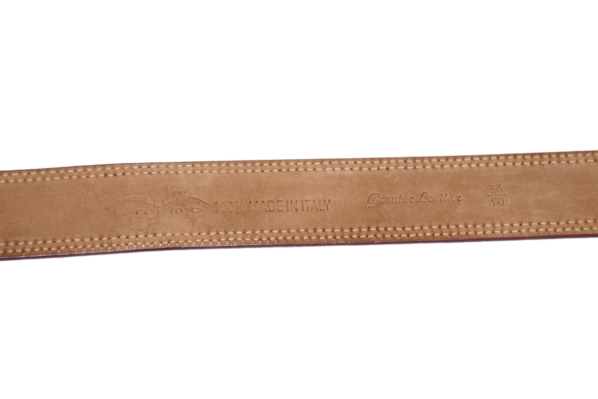 Leather Animo Italy Leather Belt 105x3cm Size ONE SIZE - 6 Thumbnail