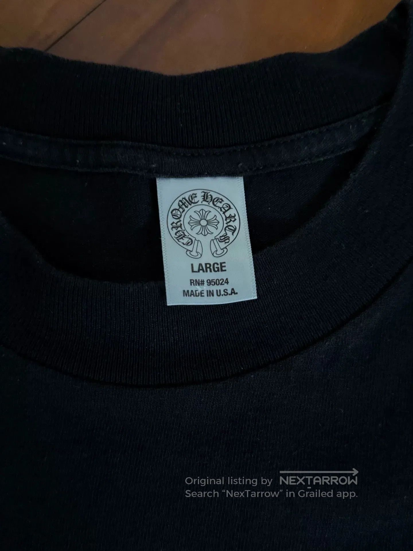 Chrome Hearts Chrome Hearts Vintage Cross Short Sleeve Tee. Size US L / EU 52-54 / 3 - 3 Thumbnail