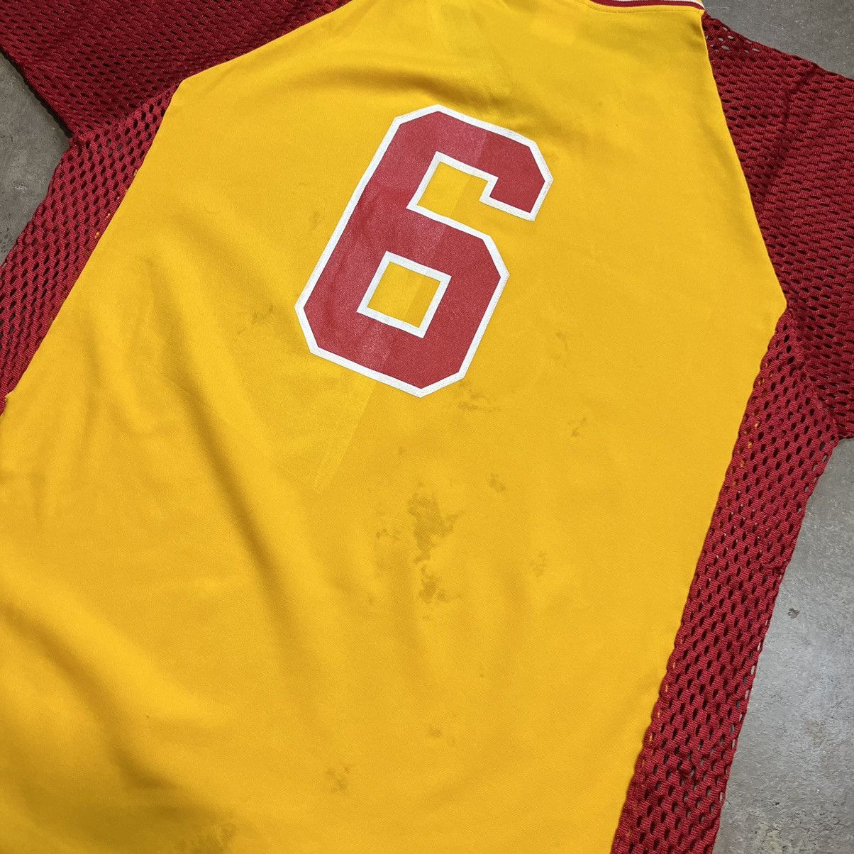 Vintage Vintage 80s Storm Mesh Baseball Athletic Jersey Made in USA Size US L / EU 52-54 / 3 - 6 Thumbnail