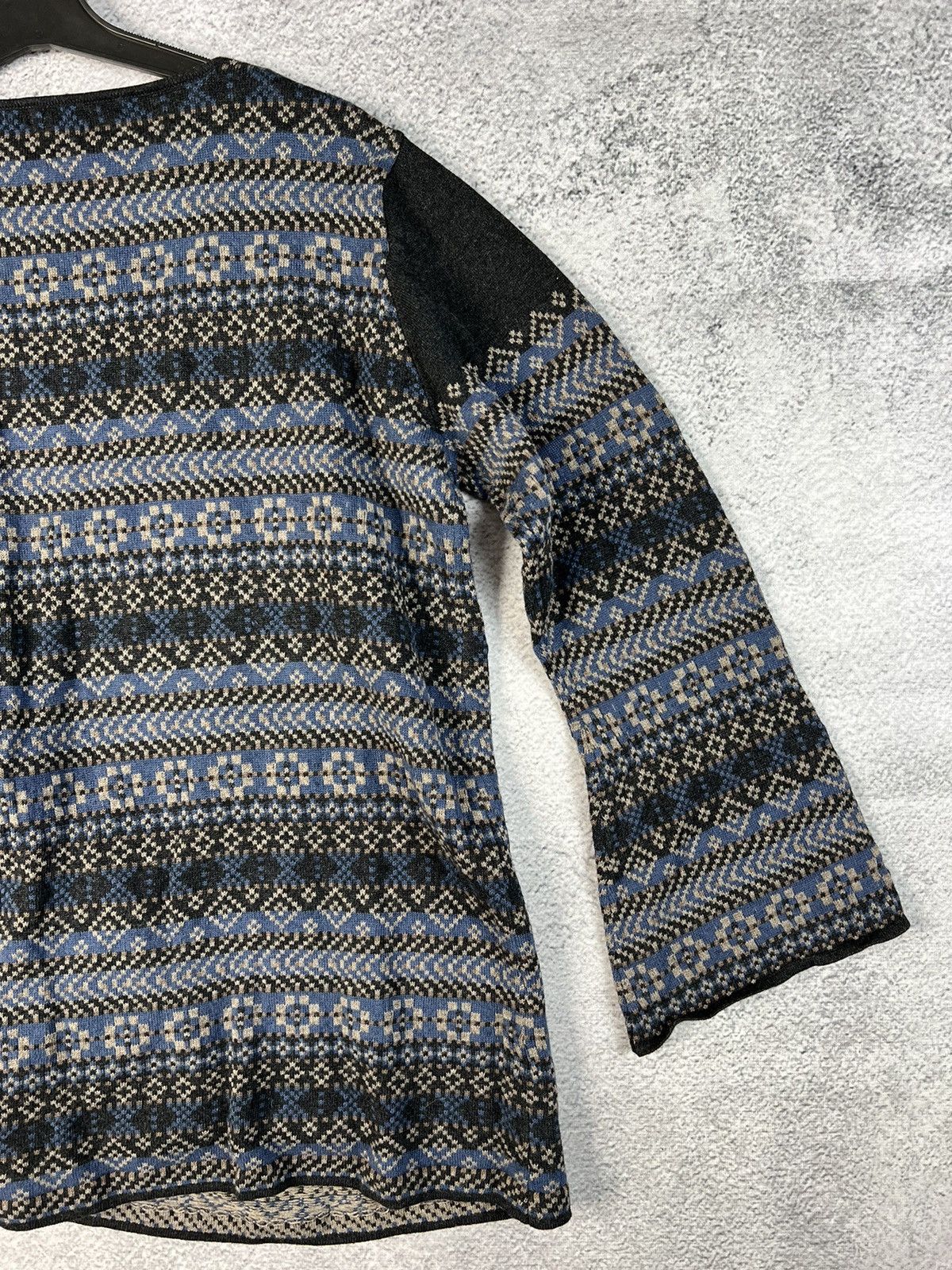 Designer × Other UK Gudrun Sjorden multicolour belted sweater Size L / US 10 / IT 46 - 7 Thumbnail