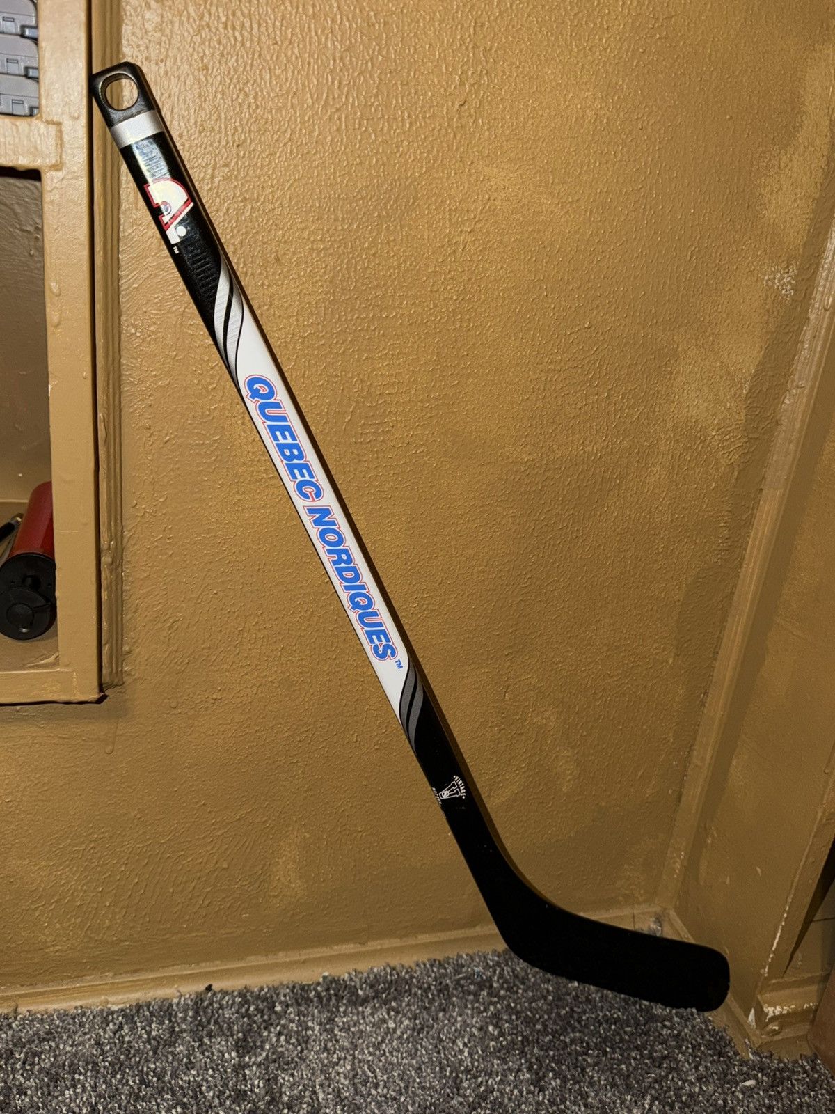 NHL NHL Vintage Hockey Sherwood Quebec Nordiques Mini Stick Size ONE SIZE - 1 Thumbnail