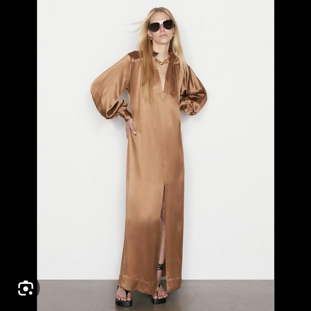 chinese dress ladies Floral Kaftan Maxi Dress by Nuichan. Photoshoot Dress main image 0