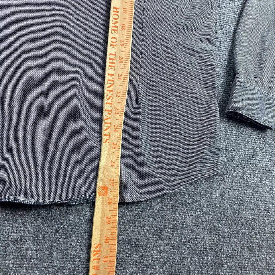 Other Youngla Shirt Men's Large Gray Button Up Long Sleeve L Size US L / EU 52-54 / 3 - 6 Thumbnail