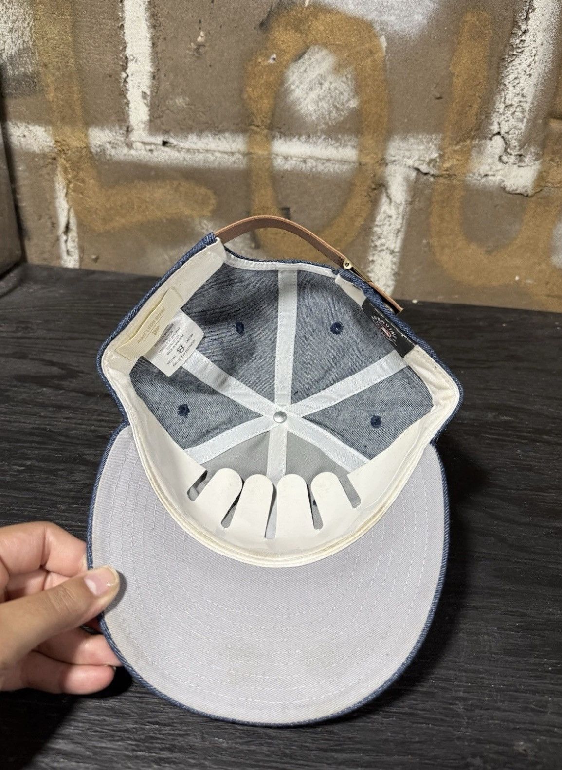 Aime Leon Dore × New Era Aime Leon Dore New Era New York Baseball Cap Blue Unisex Size ONE SIZE - 5 Thumbnail