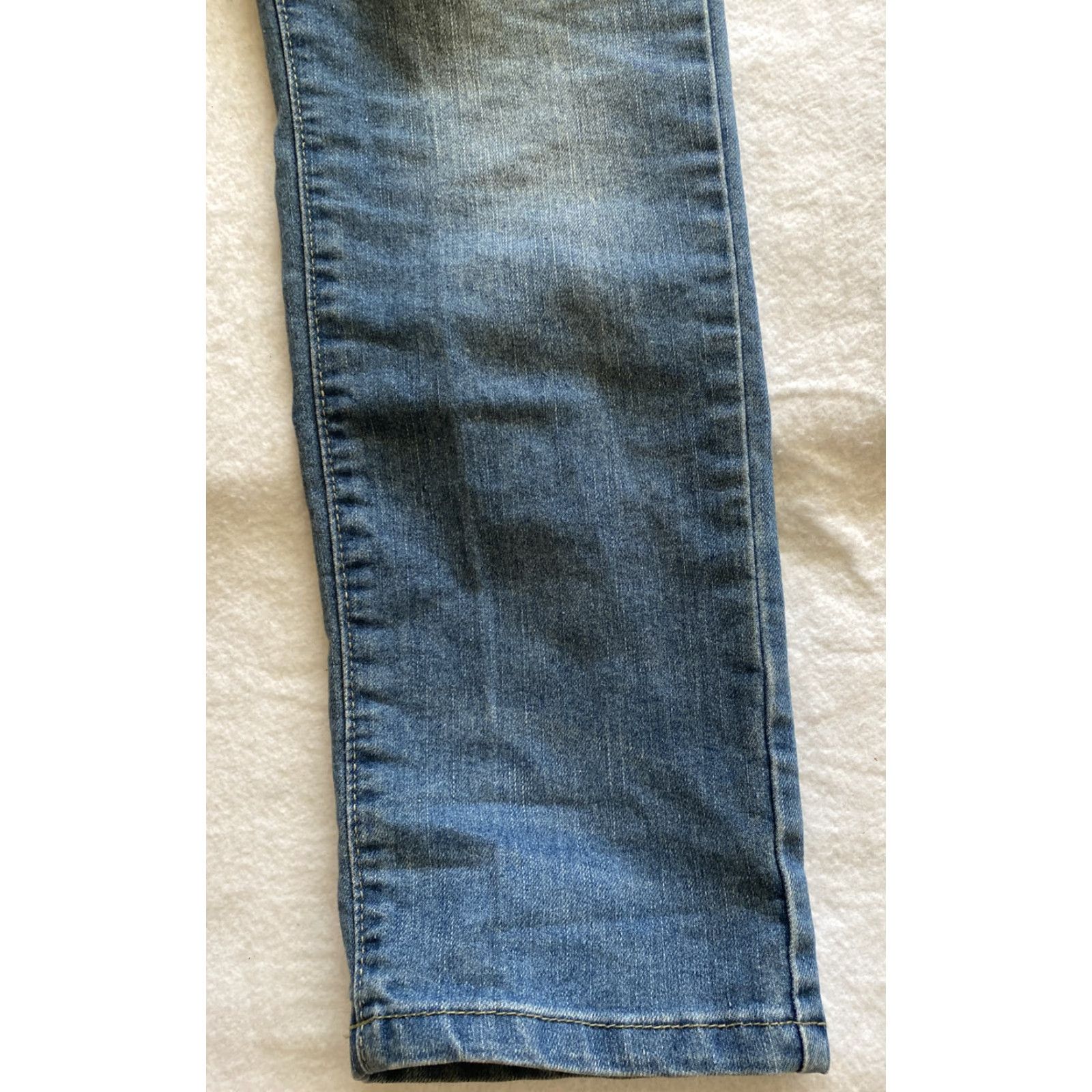 Vintage Aéropostale Jeans Men’s 32x30 Skinny Denim Blue Medium Slim Fit 5-Pocket Zip Closure Belt Loops Distressed Modern 2010-2019 Mens Size US 32 / EU 48 - 3 Thumbnail