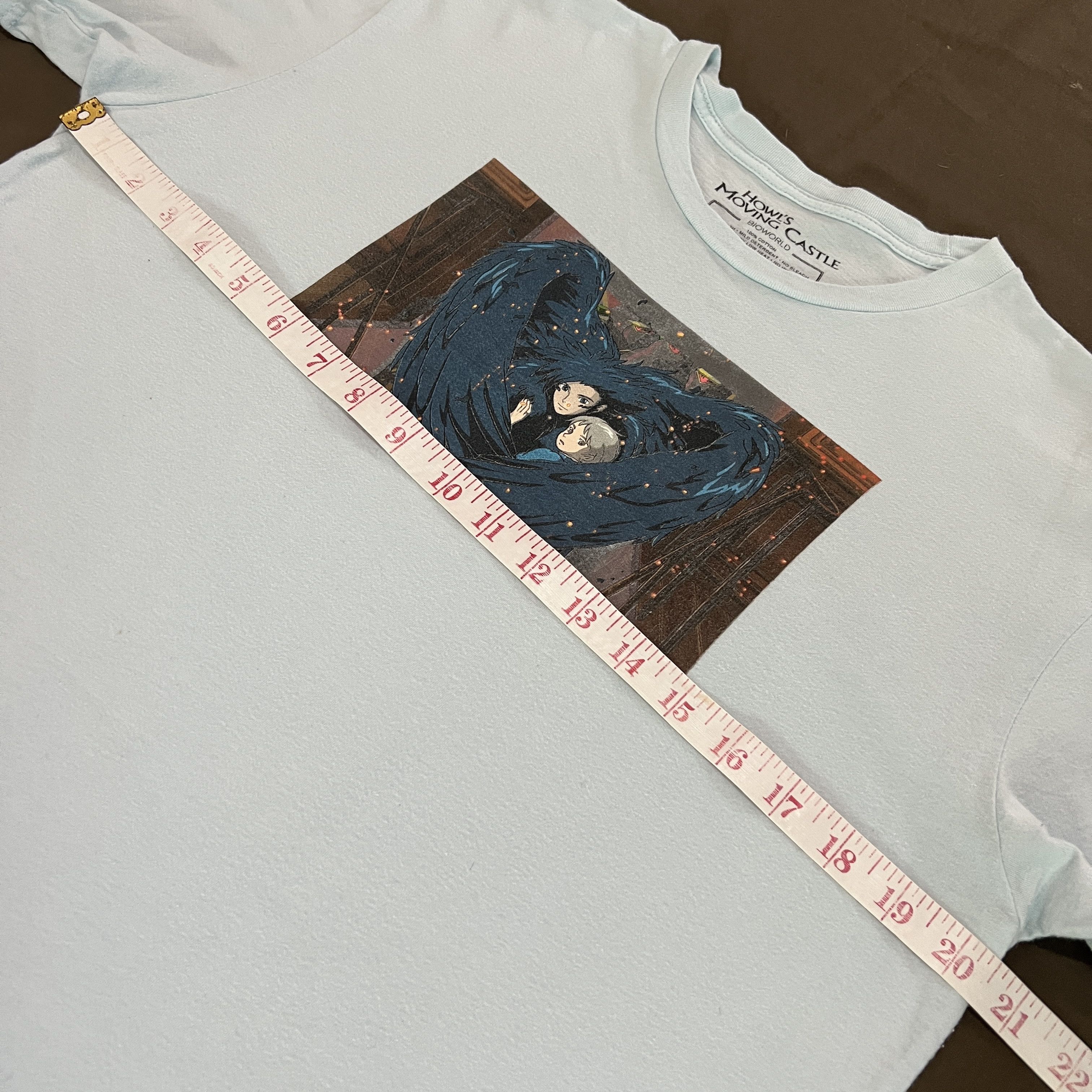 Anime 2004 Howl's Moving Castle Studio Ghibli Promo Tee anime Size US M / EU 48-50 / 2 - 7 Thumbnail