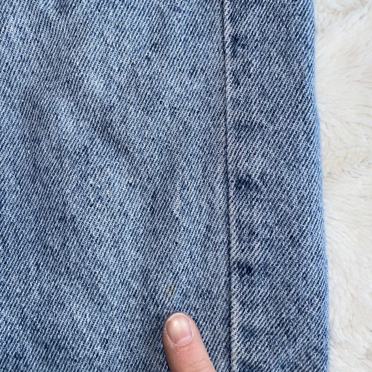 Lee Vintage Lee Jeans Womens 12 (30x30) Blue Vtg Bare Back Faded Size 30" / US 8 / IT 44 - 12 Thumbnail