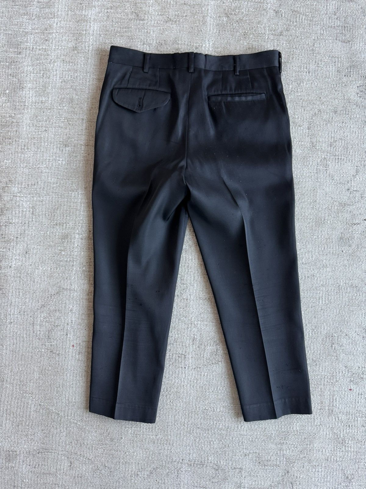 Comme des Garcons Homme Plus Comme Des Garçons Homme Plus satin pats cropped ad 2015 sz s Size US 31 - 3 Thumbnail