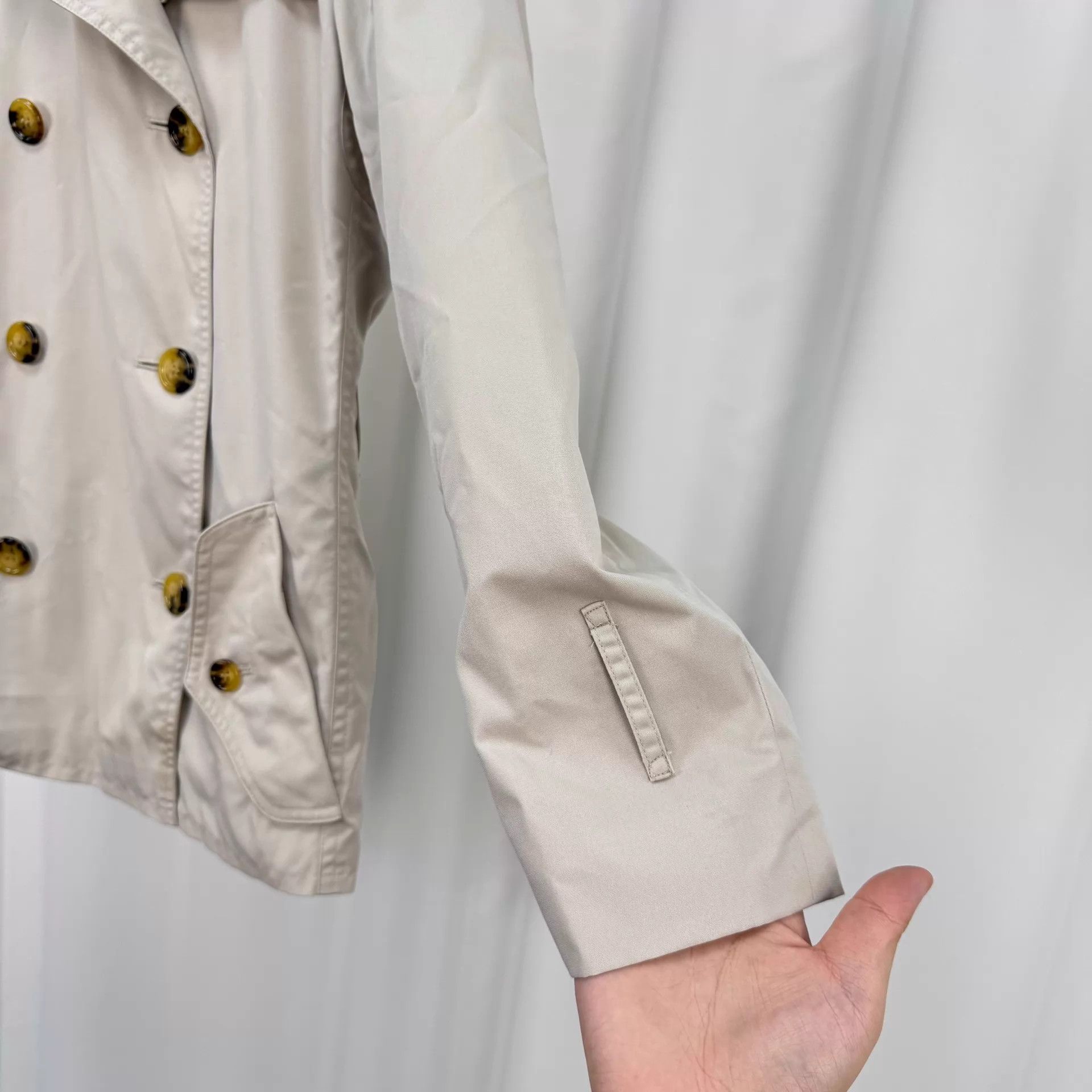 Burberry Burberry DB Check Lining Overcoat UK4 98 New Belt Missing Size XS / US 0-2 / IT 36-38 - 4 Thumbnail