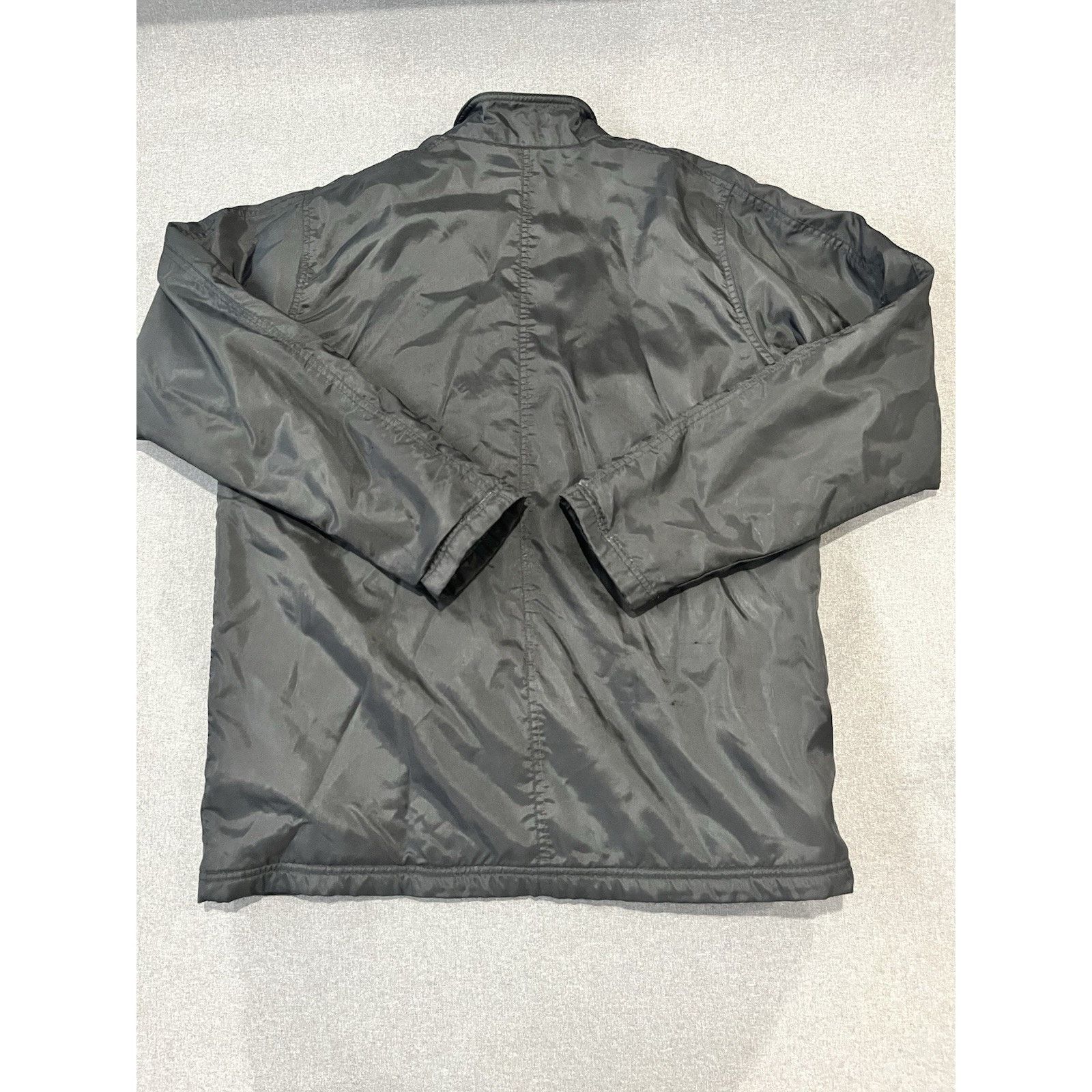Nike Vintage Nike Jacket Men's Size Med Black Zip Gray Tag Y2K Size US M / EU 48-50 / 2 - 2 Thumbnail