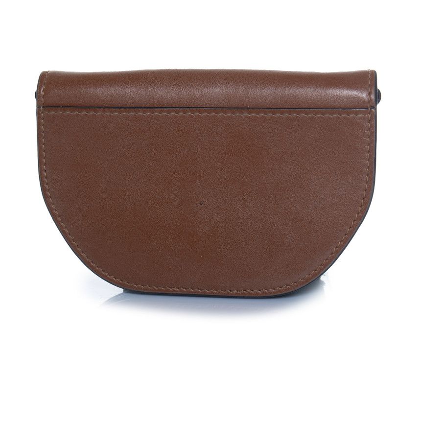 Burberry Burberry, brown leather saddle wallet Size ONE SIZE - 2 Thumbnail