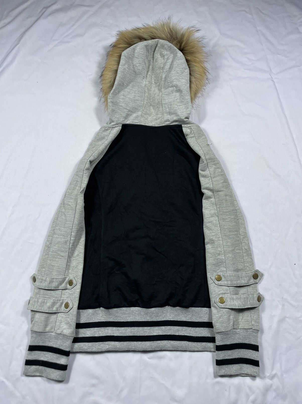 If Six Was Nine × Japanese Brand × Le Grande Bleu (L.G.B.) L.A.GLITTER Faux Fur Hoodie lgb ifsix style Size US S / EU 44-46 / 1 - 2 Thumbnail