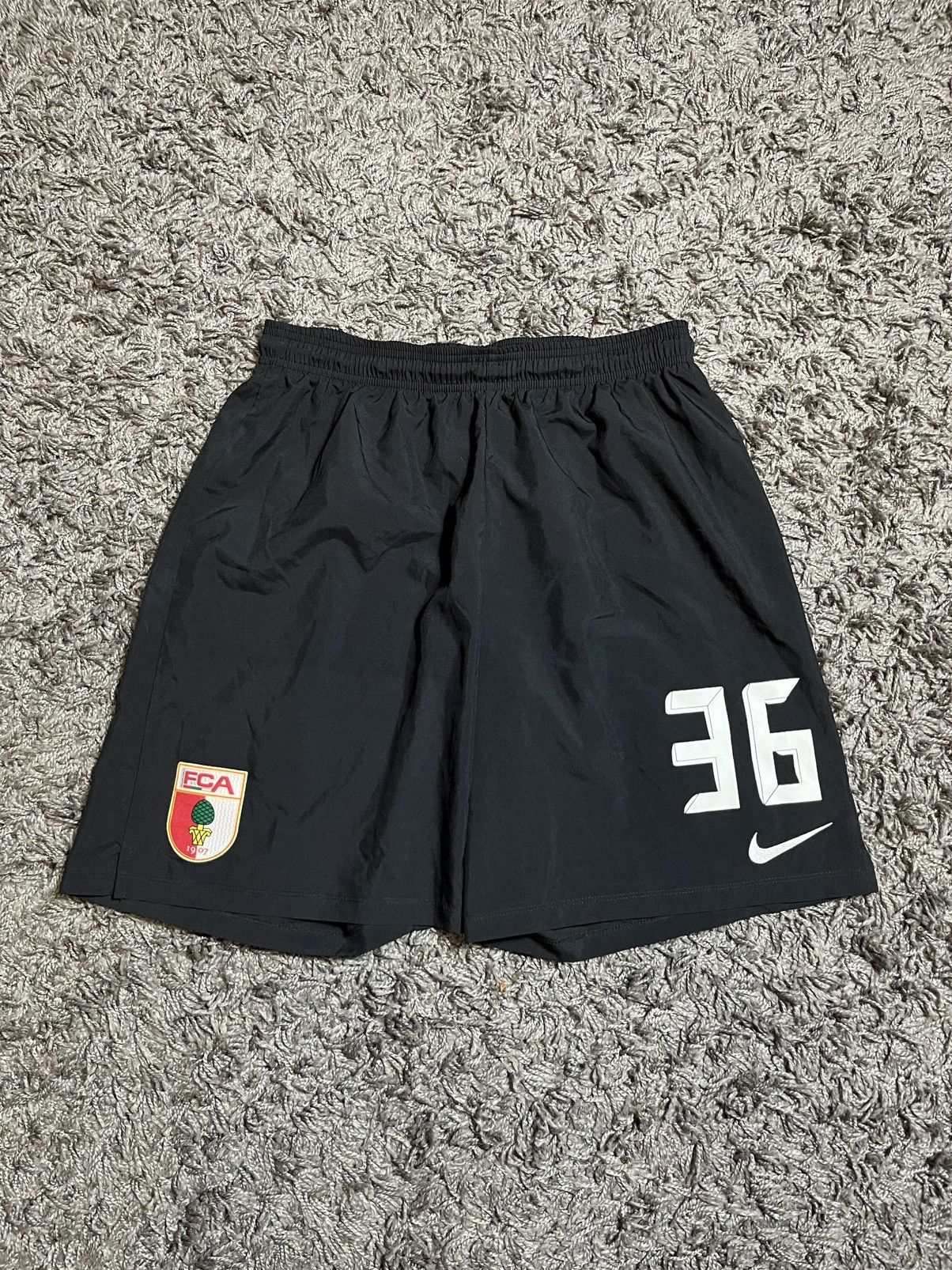 Nike NIKE FOOTBALL AUSBURG SOCCER SHORTS #36 PLAYER VERSION Size US 36 / EU 52 - 1 Thumbnail