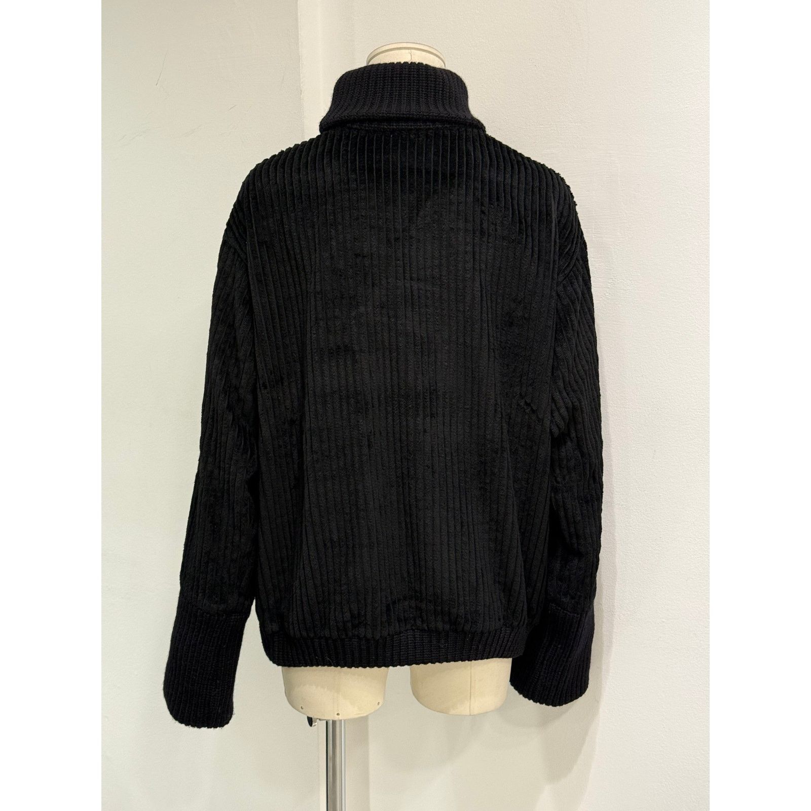 Raf Simons F/W2000-2001 Raf Simons ribbed knit turtleneck sweater Size US M / EU 48-50 / 2 - 2 Thumbnail