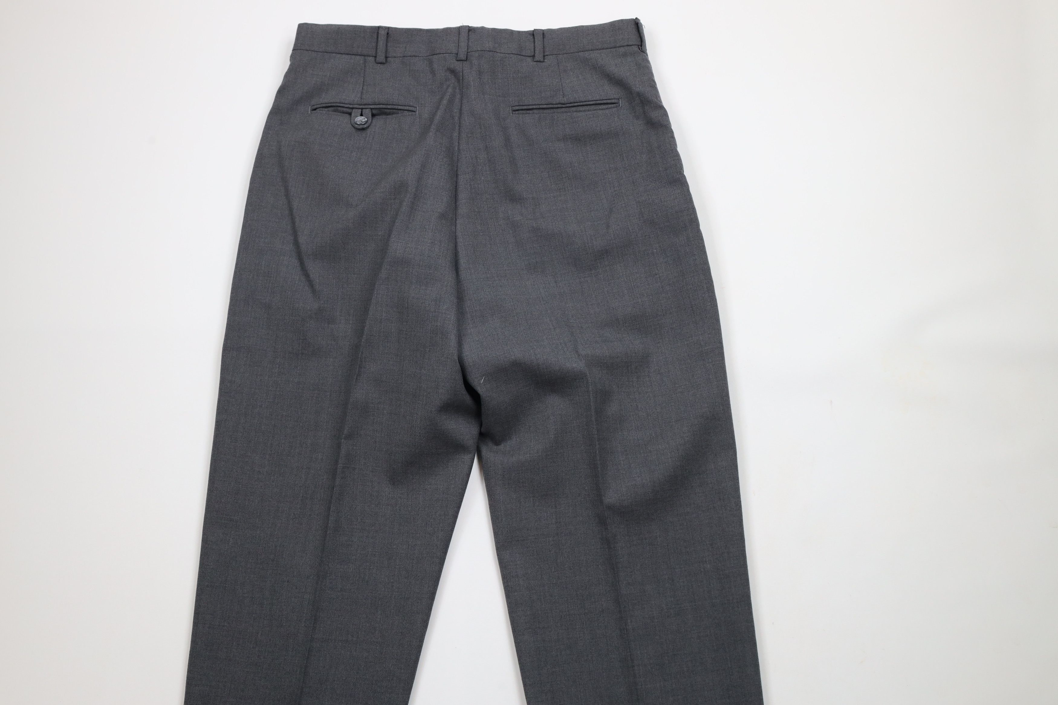 Lands' End × Vintage Vintage 90s Lands End Wide Leg Chino Pants Trousers USA Size US 32 / EU 48 - 10 Thumbnail