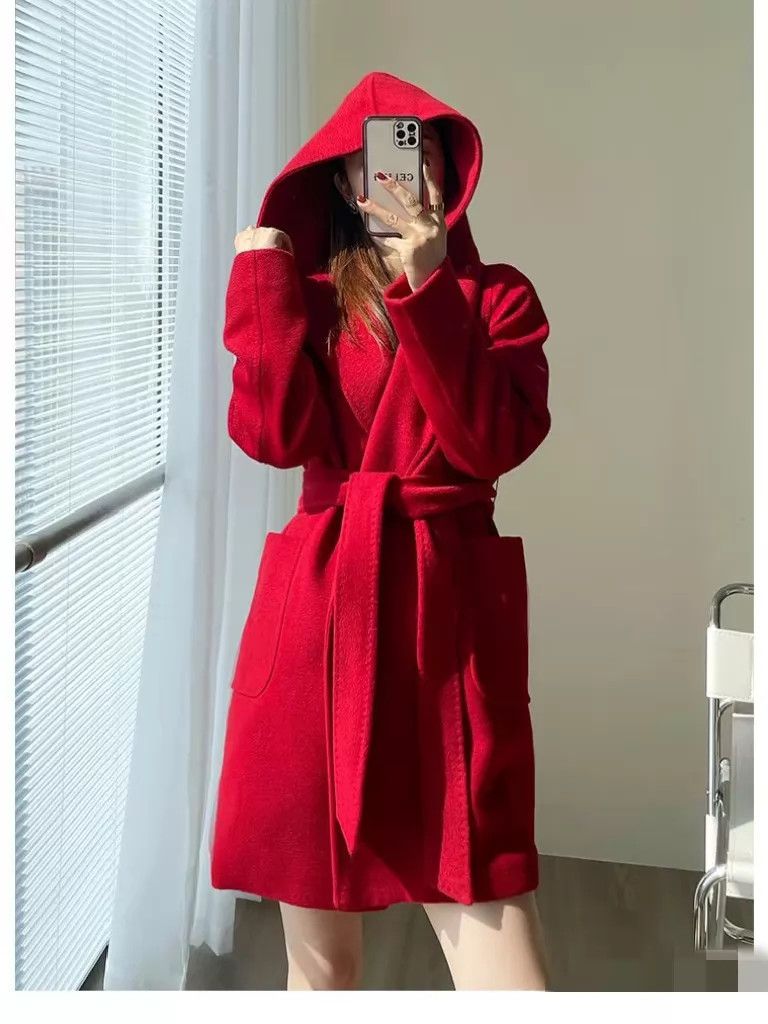 Max Mara Maxmara Robe Coat 38 Authentic 2x Worn Like New Size XS / US 0-2 / IT 36-38 - 7 Thumbnail
