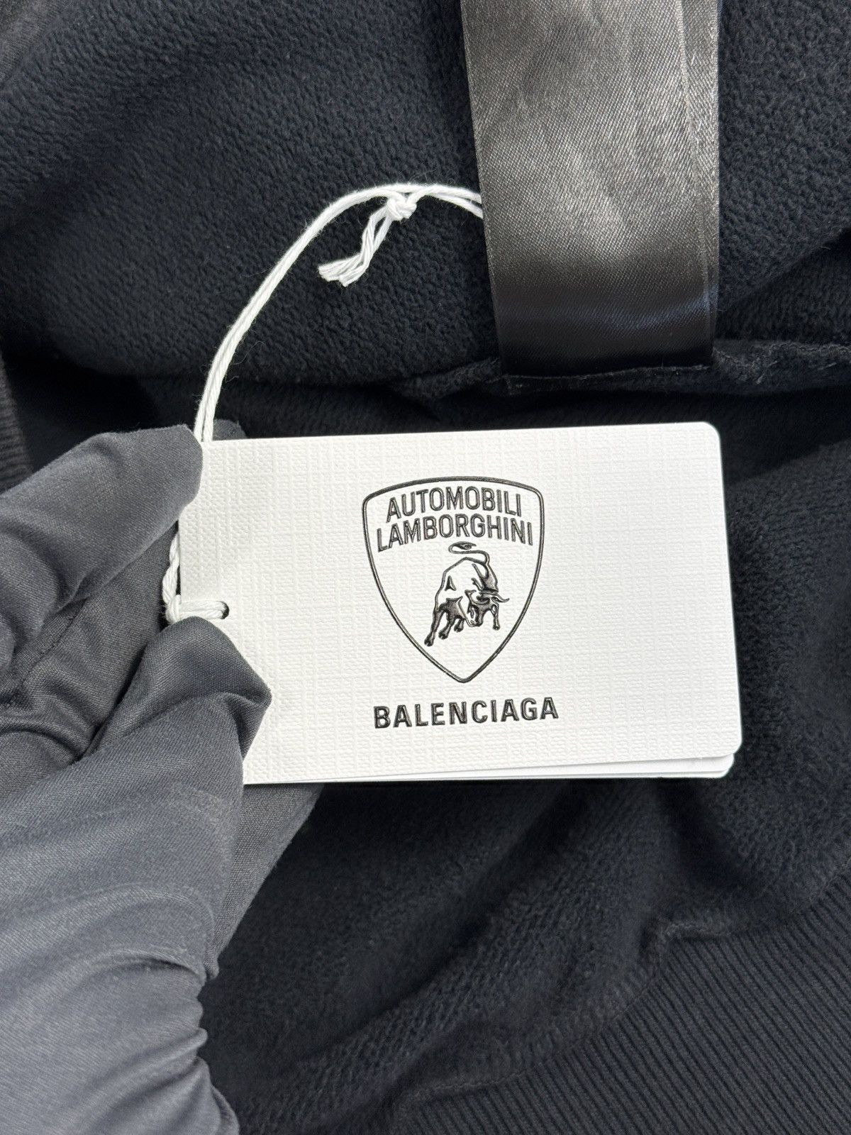 Balenciaga × Lamborghini LAMBORGHINI GRAPHIC PRINT ZIP UP JUMPER Size US L / EU 52-54 / 3 - 14 Thumbnail