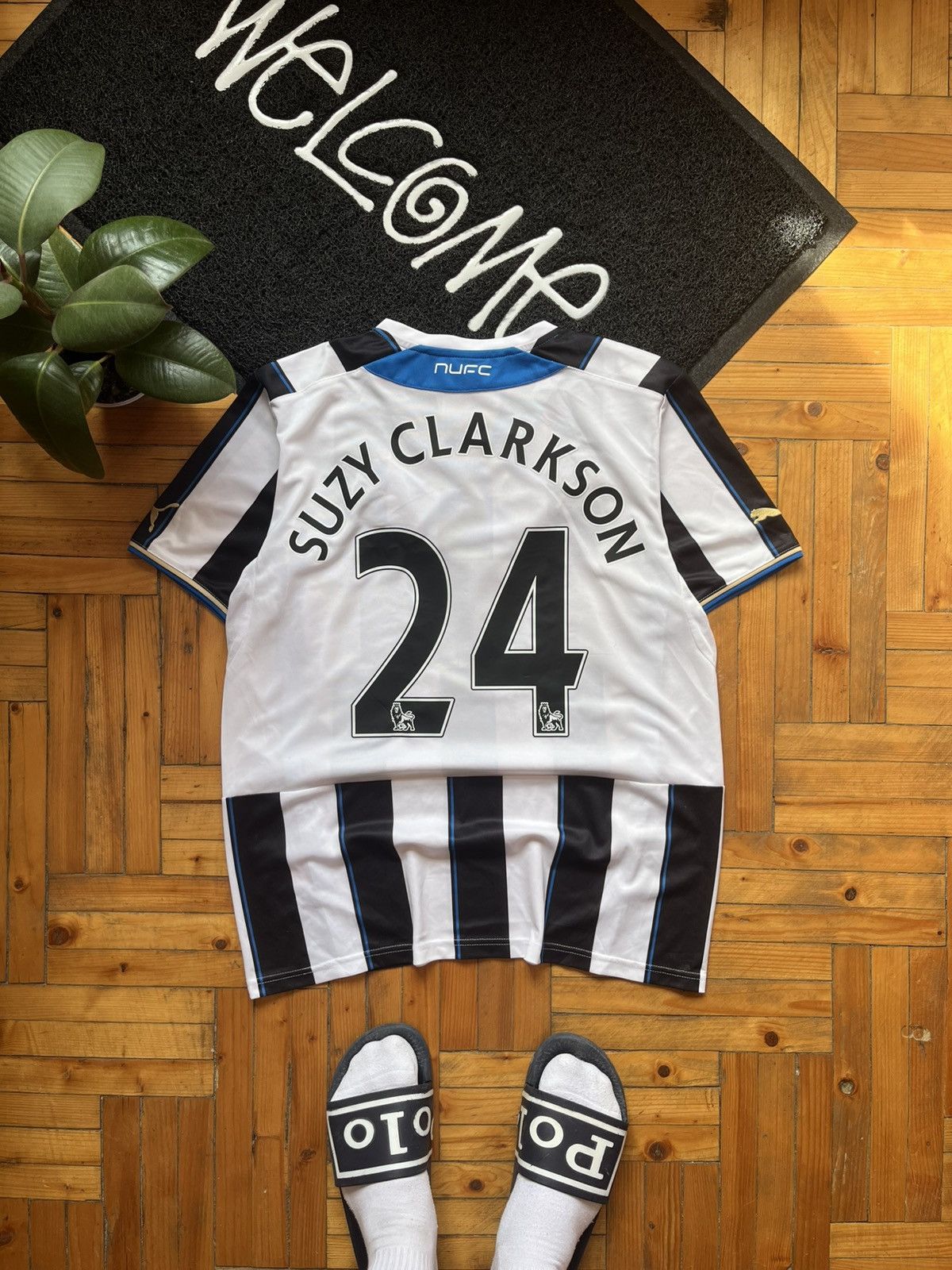 Puma Newcastle United Puma Football Shirt Soccer Jersey 2013/14 Size US M / EU 48-50 / 2 - 9 Thumbnail