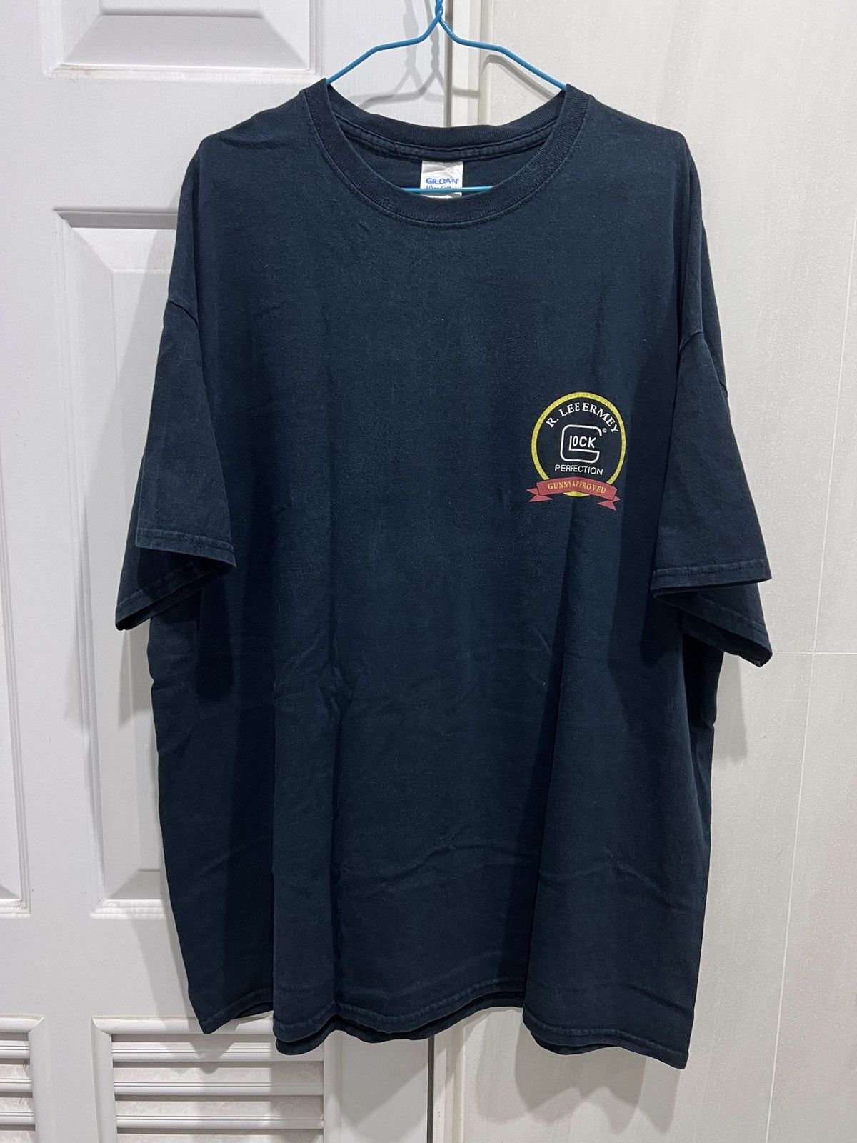 Vintage Vintage Y2K Glock Perfection Pistol Handgun Drill Tee 2XL Size US XXL / EU 58 / 5 - 2 Thumbnail