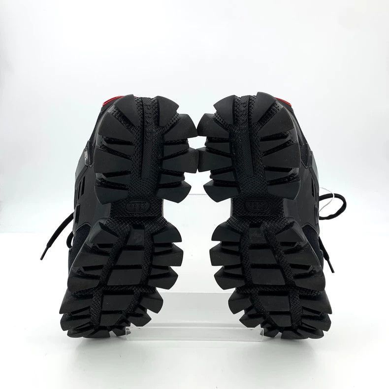 Prada Prada Cloudbust Thunder Black Sneakers-2506 Size US 7 / EU 40 - 4 Thumbnail