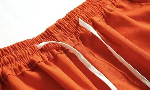 20SS Indigo Union Japan Sharp Orange Pocket Shorts