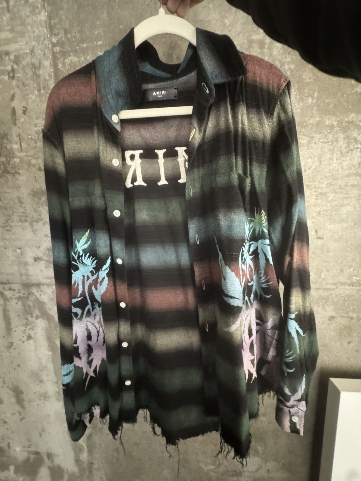 Amiri almost never worn shirt Size US S / EU 44-46 / 1 - 1 Thumbnail