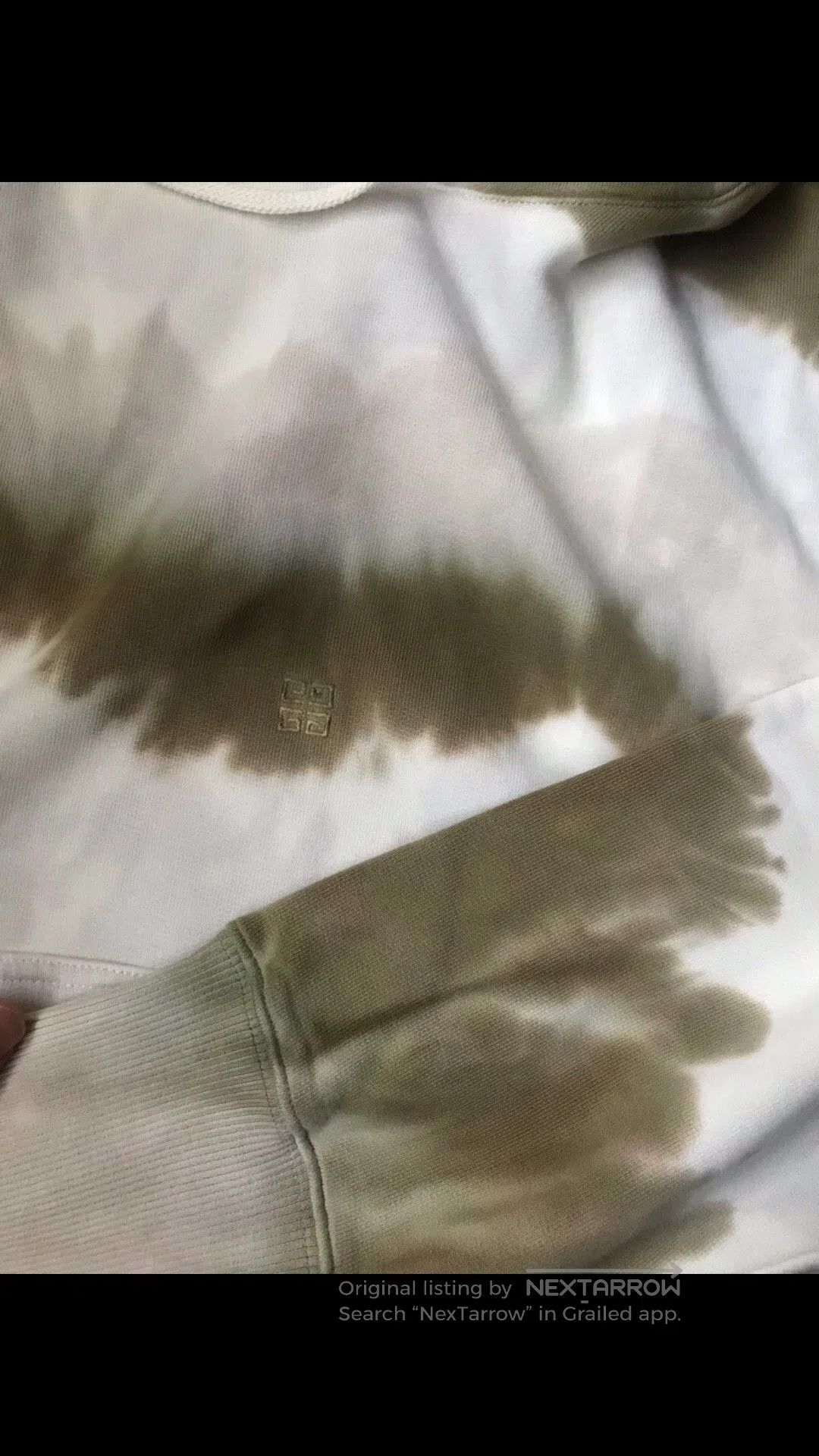 Givenchy Green Tie-Dye Oversized Hoodie XS. Size US XS / EU 42 / 0 - 4 Thumbnail
