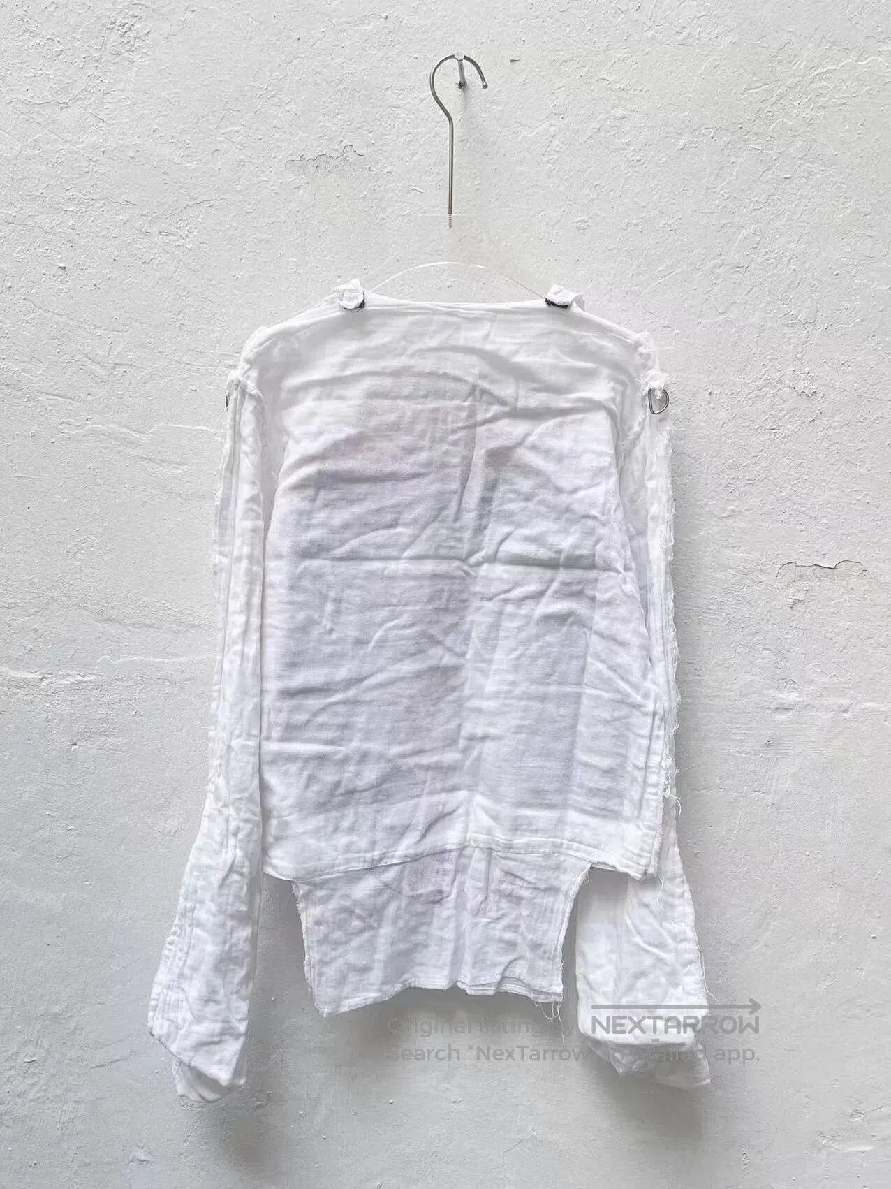 Seditionaries Punk-Inspired Sheer Top with Graphic Print. Size M / US 6-8 / IT 42-44 - 6 Thumbnail