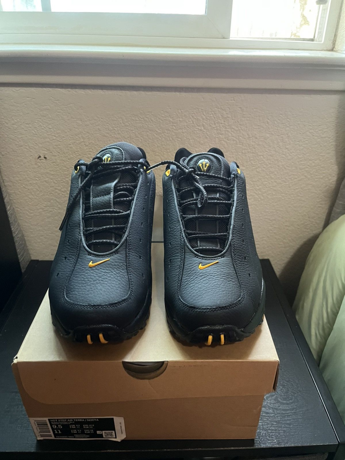 NOCTA × Nike Nike x NOCTA Hot Step Air Terra Black University Size 9.5 Size US 9.5 / EU 42-43 - 4 Thumbnail
