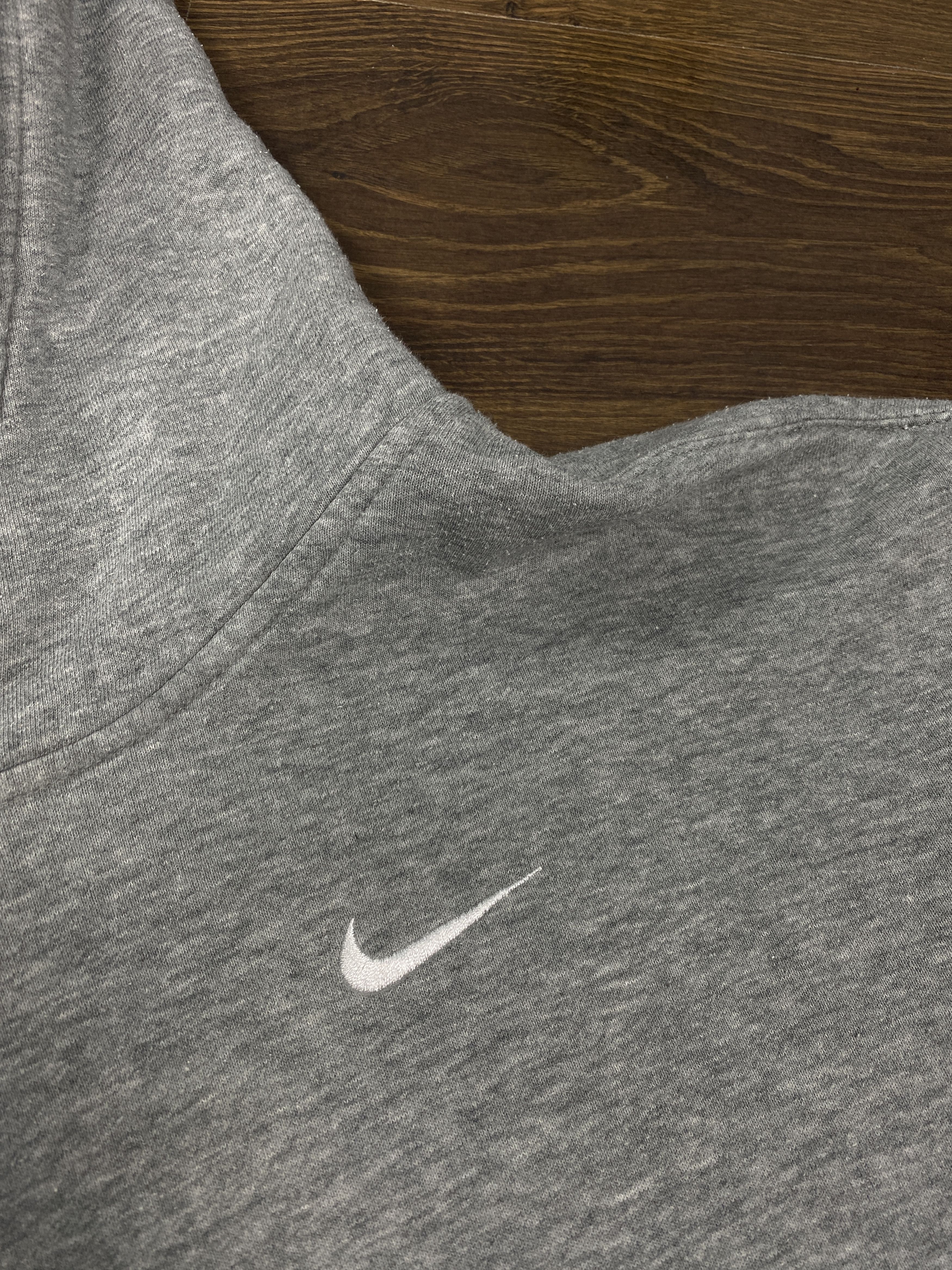 Nike × Vintage Nike mini swoosh hoodie y2k oversized Size US XXL / EU 58 / 5 - 3 Thumbnail