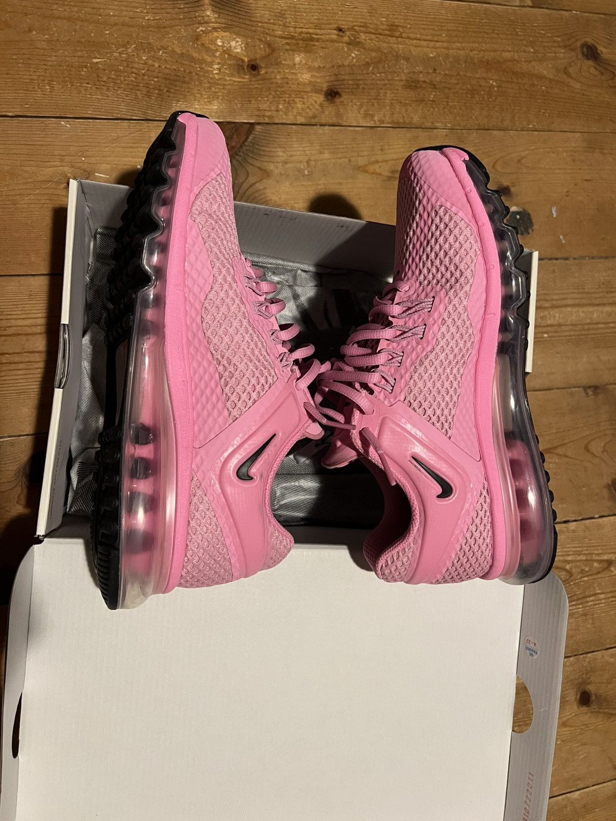 Nike × Stussy Nike Stussy Airmax 2013 Pink Size US 8.5 / EU 41-42 - 4 Thumbnail