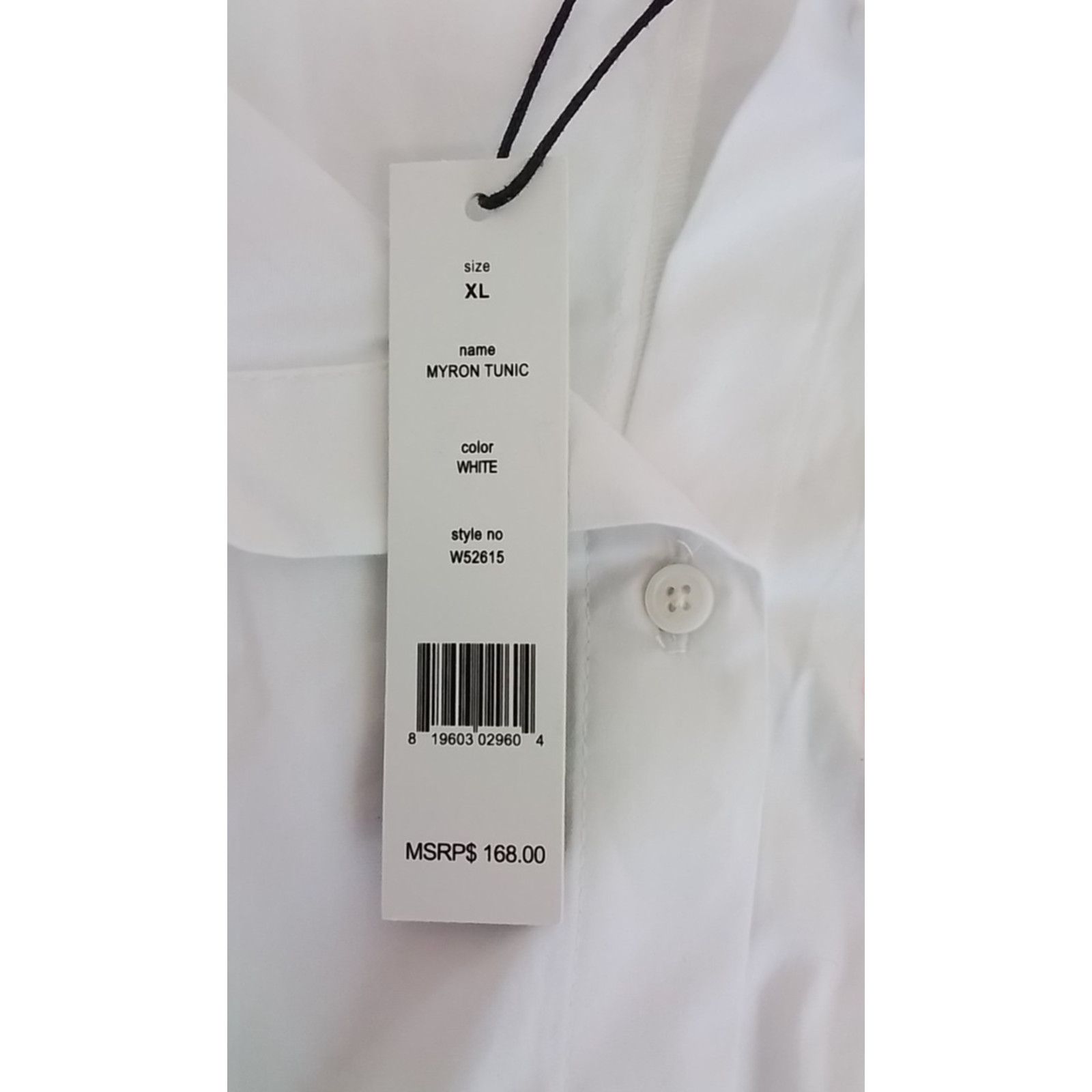 Other Walter Baker Myron Tunic Blouse Women's XL White Flowers NWT Size XL / US 12-14 / IT 48-50 - 8 Thumbnail