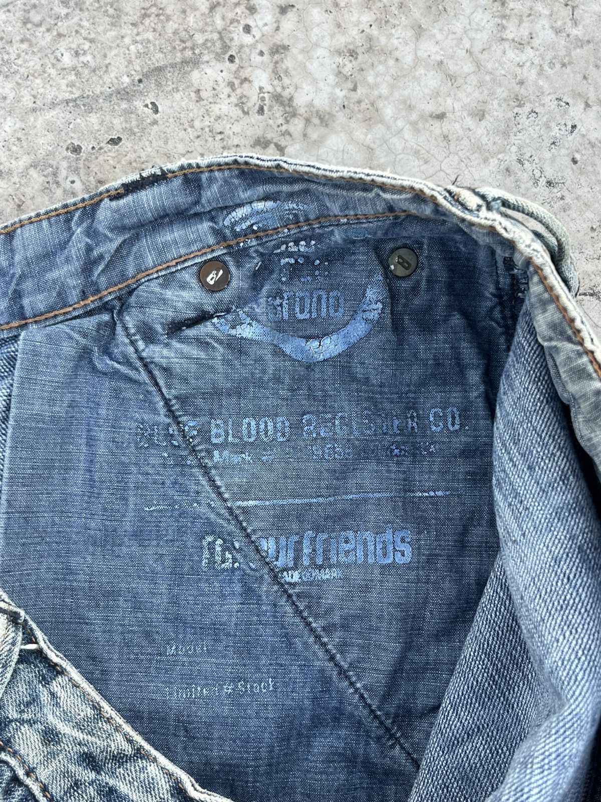 Blue Blood Blue blood y2k vintage denim Size US 36 / EU 52 - 10 Thumbnail
