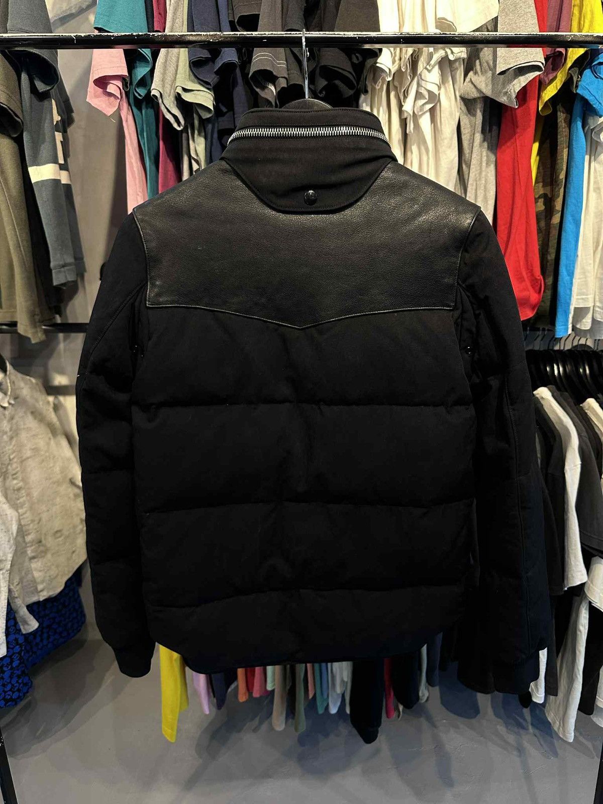 Saint Laurent Paris Saint Laurent Paris Leather Vest Puffer Jacket Size US S / EU 44-46 / 1 - 2 Thumbnail