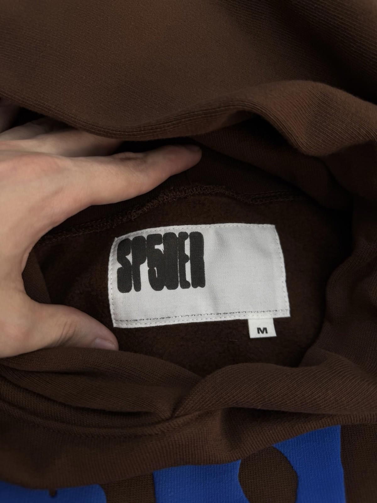 Sp5der Sp5der Worldwide Brown/Blue Hoodie Size (M) (NEW) Size US M / EU 48-50 / 2 - 7 Thumbnail