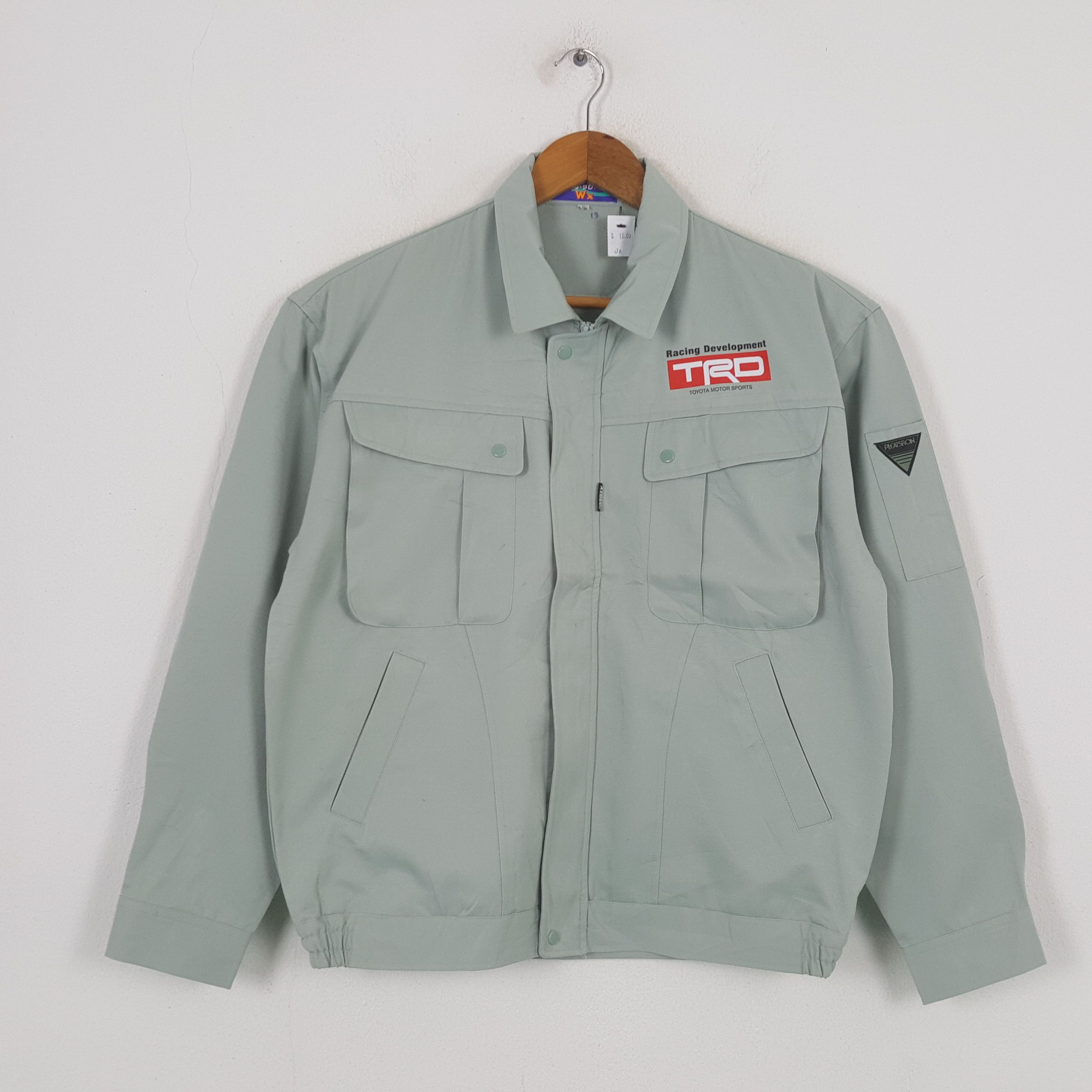 Japanese Brand × Vintage Vintage TRD TOYOTA Japan Racing Custom Jacket C288N12 Size US L / EU 52-54 / 3 - 3 Thumbnail