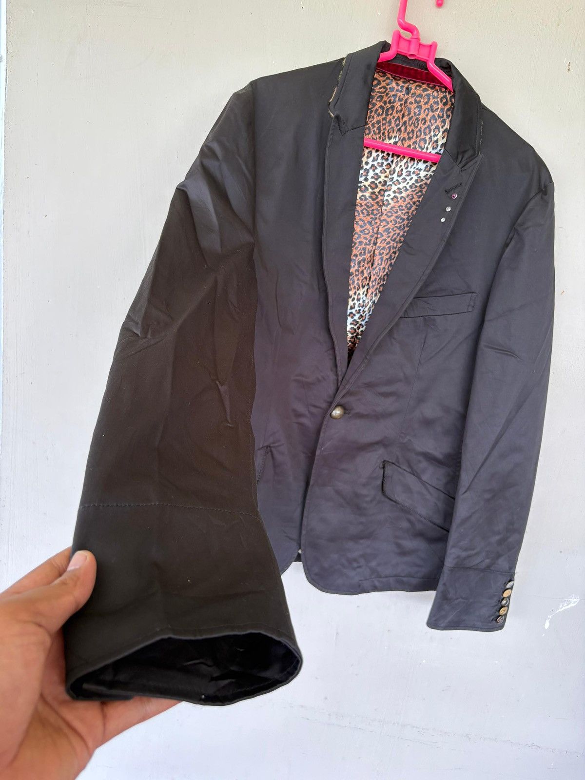 PPFM PPFM Coat Blazer Jacket Leopard Inner Inside Design Size US L / EU 52-54 / 3 - 2 Thumbnail