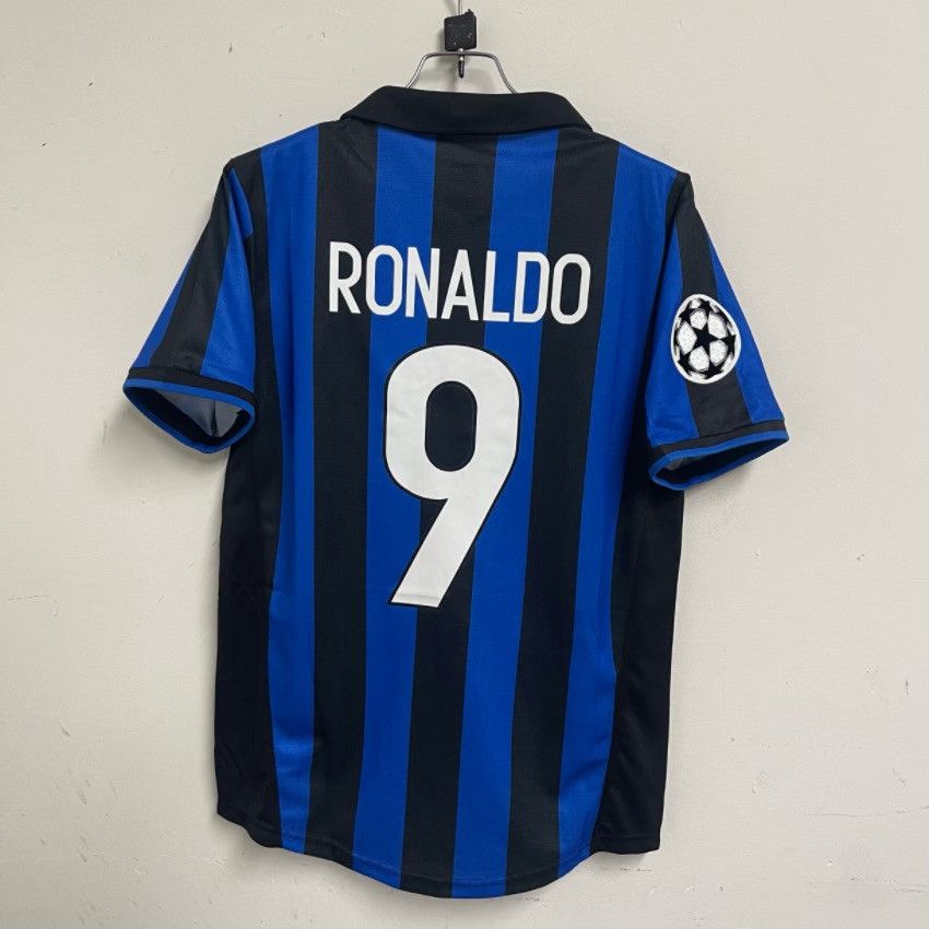 Vintage 98-99 Ronaldo Inter Milan Home Soccer Jersey Size US M / EU 48-50 / 2 - 2 Thumbnail