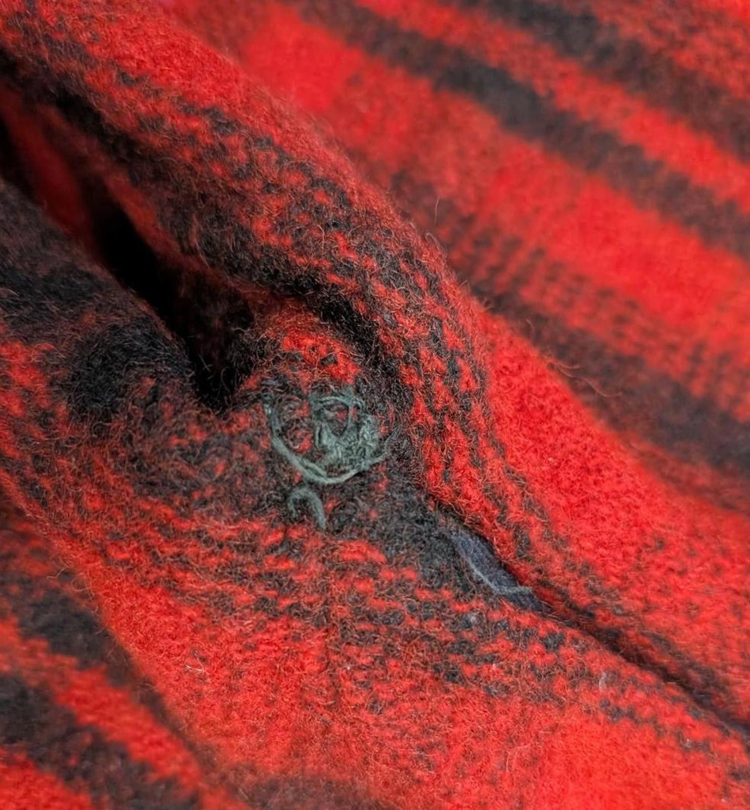 Vintage Vintage 70s Buffalo Plaid Made in Canada Wool Clix Pants Size 38R - 8 Thumbnail