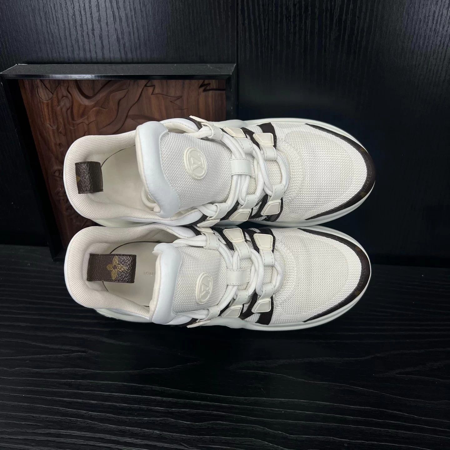 Louis Vuitton LV Archlight White Monogram Sneakers 36 New Size US 5.5 / IT 35.5 - 7 Thumbnail