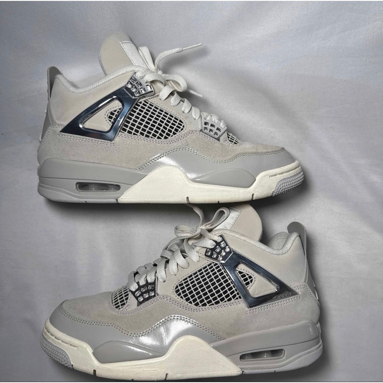 Jordan Brand × Nike Size 9 Wmns Air Jordan 4 Retro Frozen Moments Women's Shoes Size US 9 / IT 39 - 2 Thumbnail