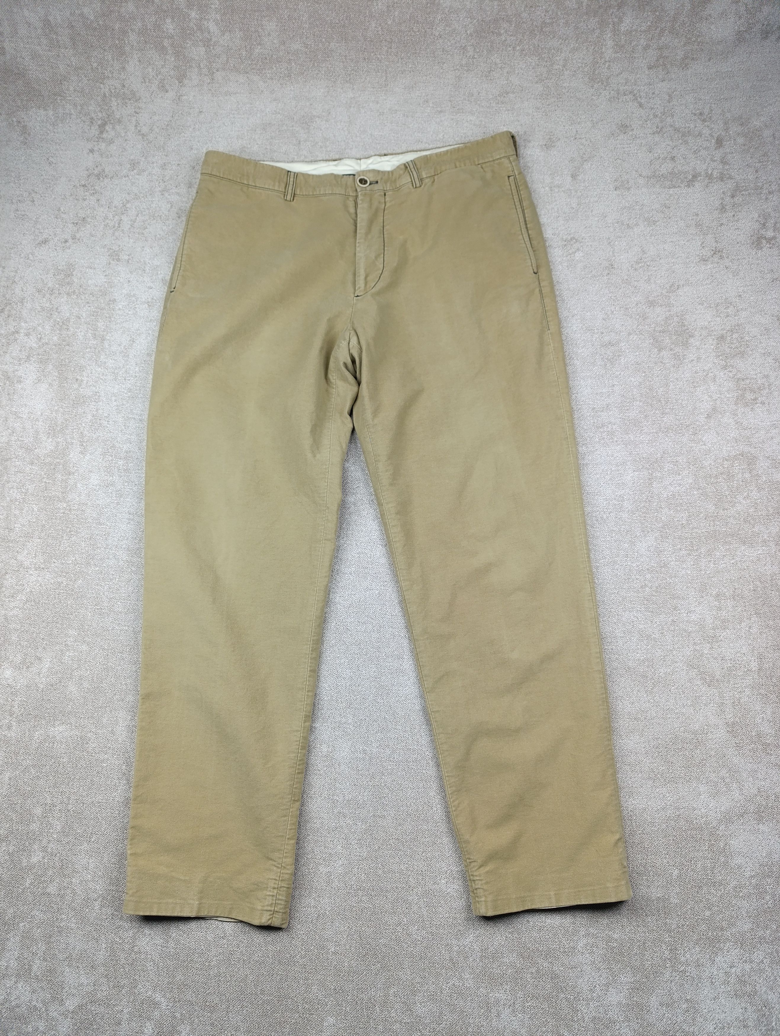 Brunello Cucinelli BRUNELLO CUCINELLI MENS COTTON CASUAL PANTS CHINO Size US 36 / EU 52 - 1 Thumbnail