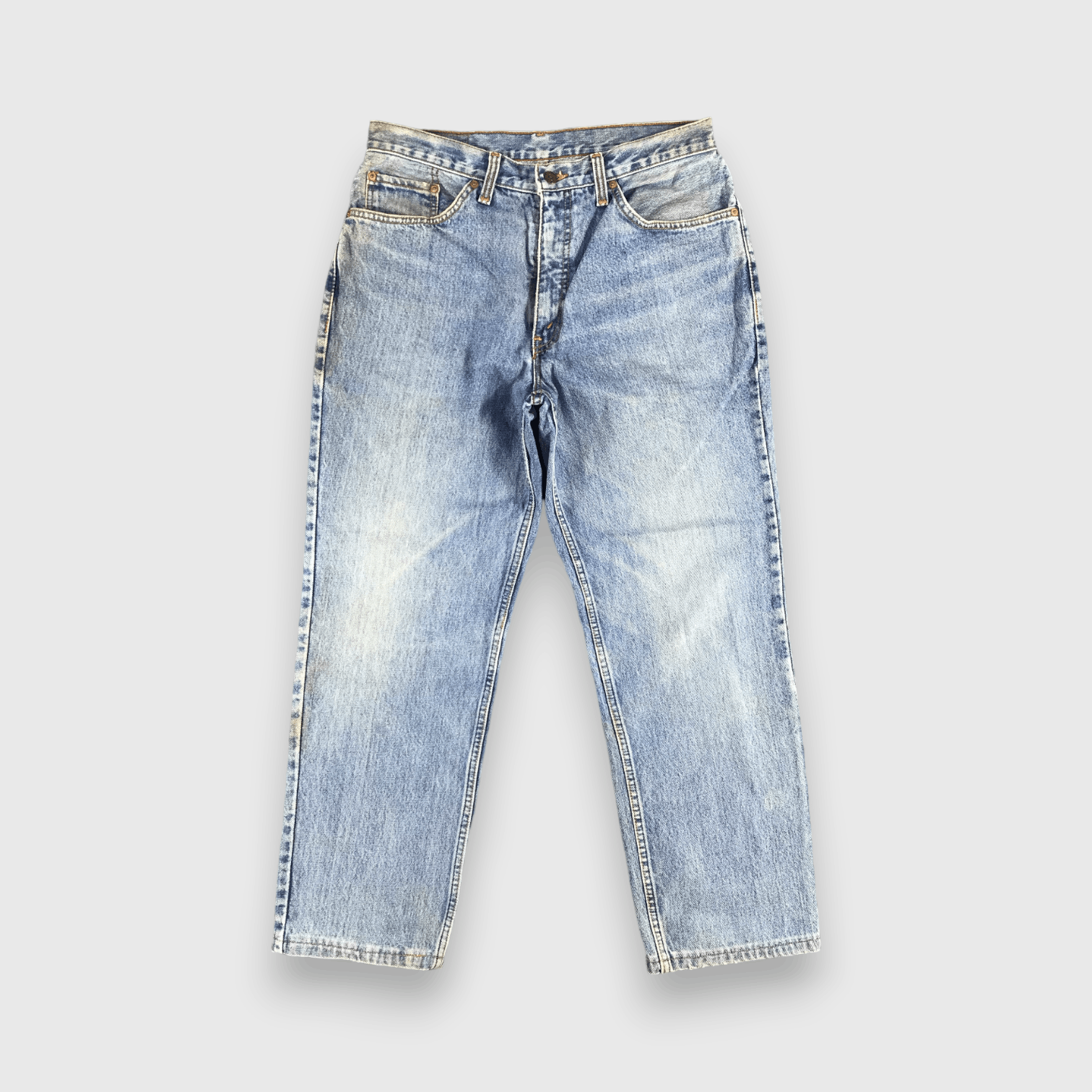 Levi's Vintage 90s Light Wash Levis Jeans-J1794 Size US 33 - 1 Thumbnail
