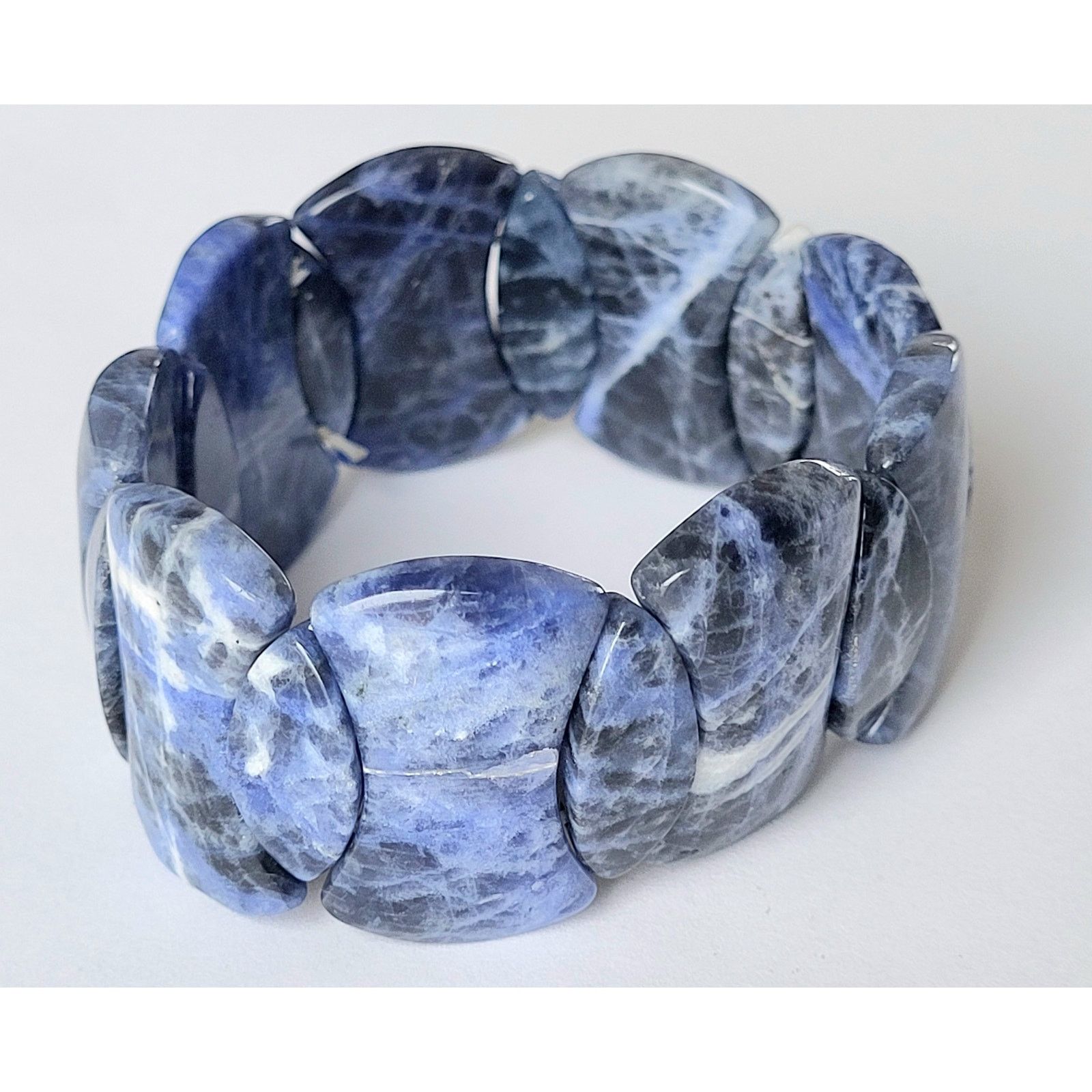 & Other Stories Jay King Desert Rose Trading Sodalite Stretch Bracelet Mine Size ONE SIZE - 1 Thumbnail